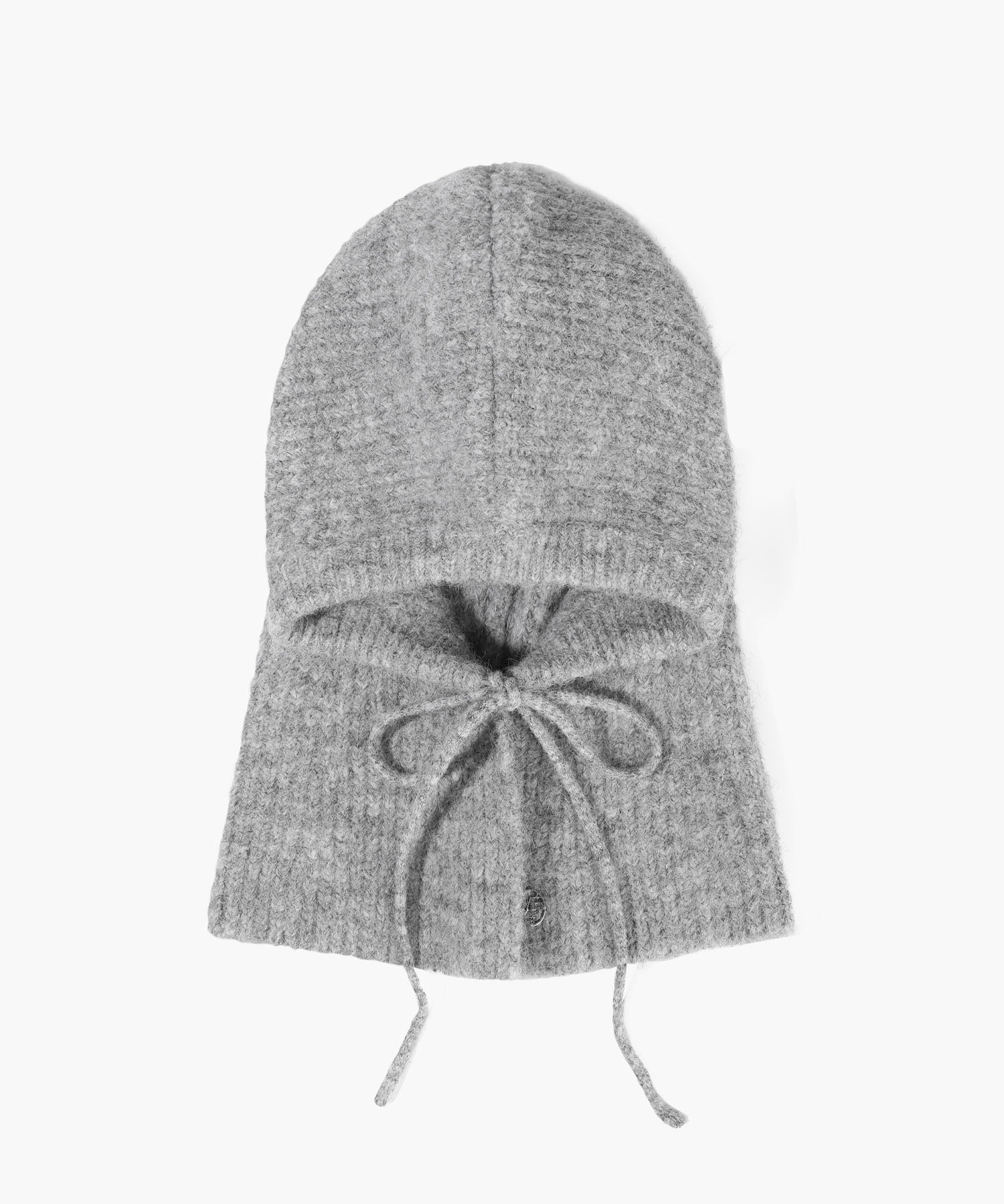 Marithe & Francois Girbaud - Circle Logo Balaclava (Light Gray) product image 1 | TRAB K-Fashion Australia