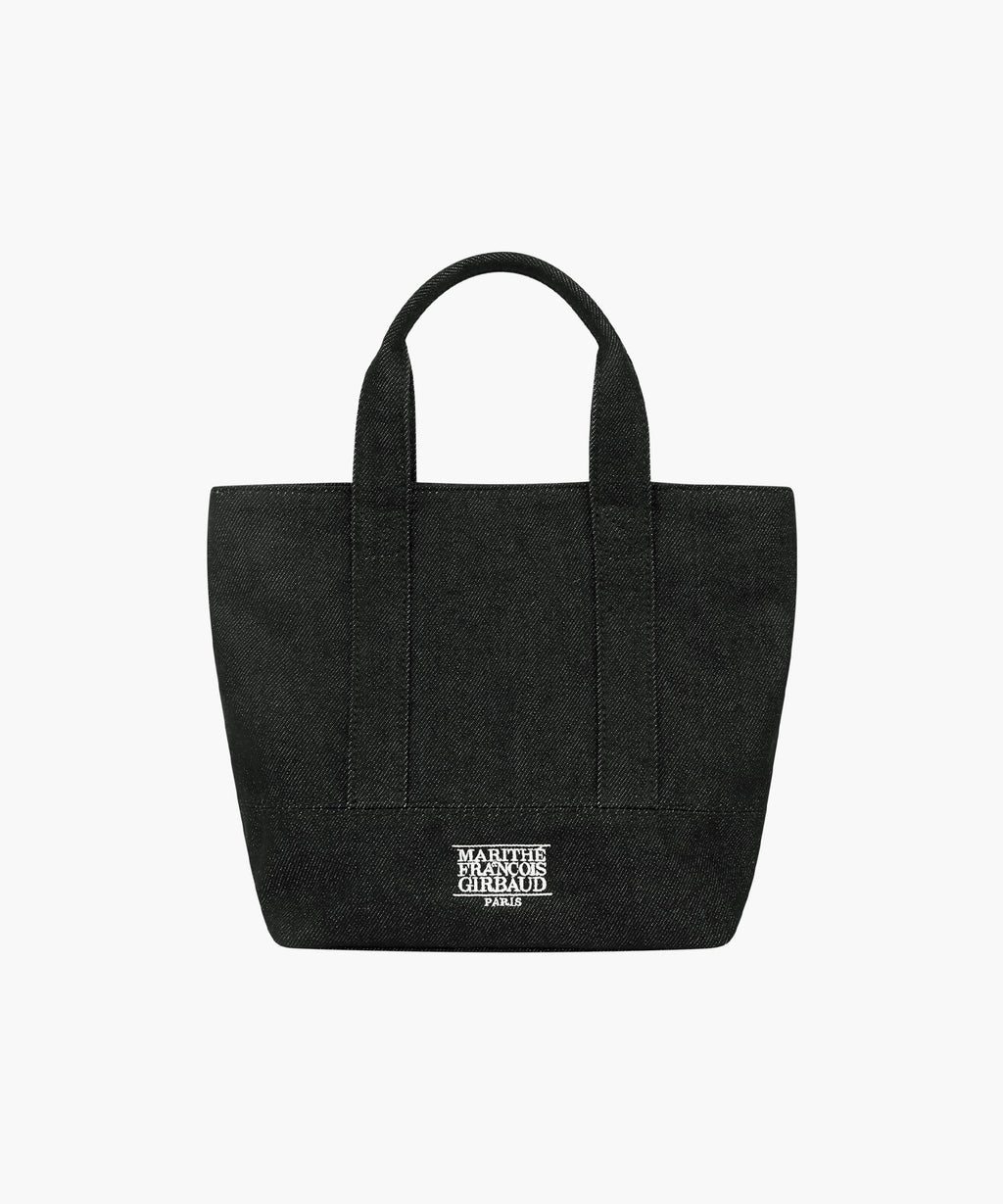 Marithe & Francois Girbaud - Classic Logo Canvas Tote Bag (Black) product image 1 | TRAB K-Fashion Australia