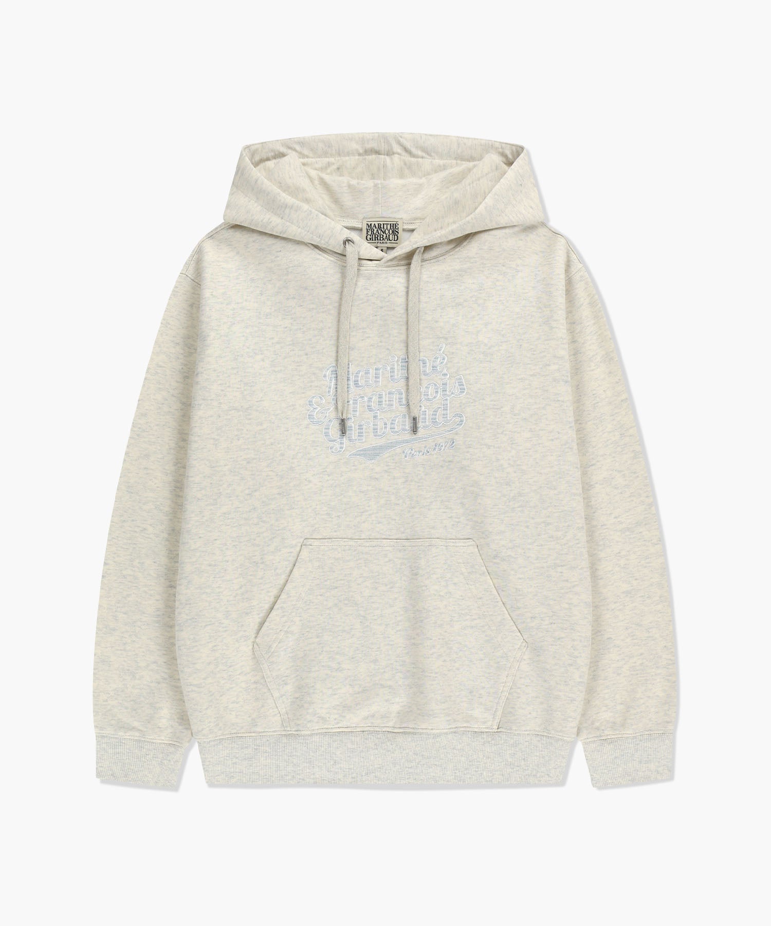 Marithe & Francois Girbaud - Vintage Logo Hoodie (brushed) (Oatmeal) product image 1 | TRAB K-Fashion Australia
