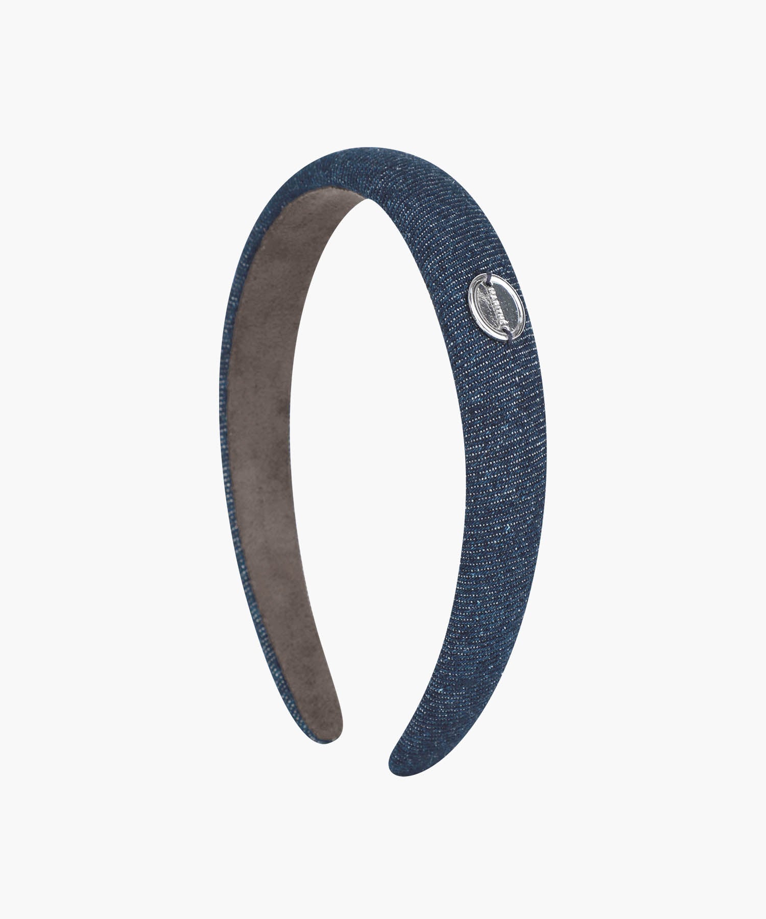 Marithe & Francois Girbaud - Regular Logo Slim Denim Hairband (Indigo) product image 1 | TRAB K-Fashion Australia