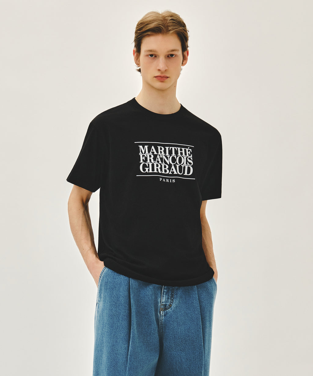 Marithe & Francois Girbaud - Classic Logo Tee (Black) product image 1 | TRAB K-Fashion Australia