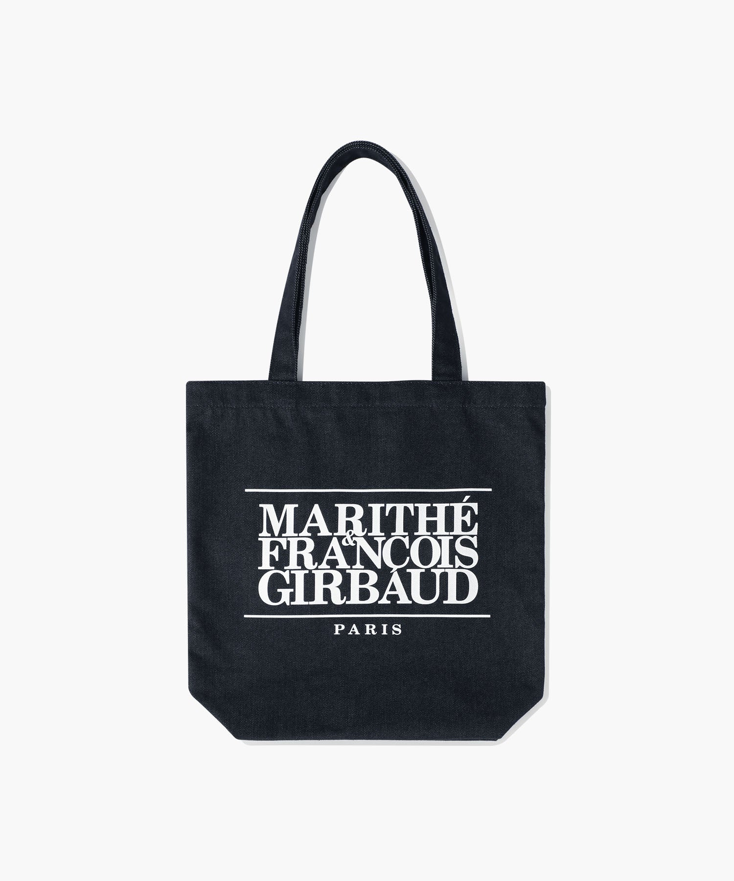Marithe & Francois Girbaud - Classic Logo Denim Eco Bag (Dark Blue) product image 1 | TRAB K-Fashion Australia