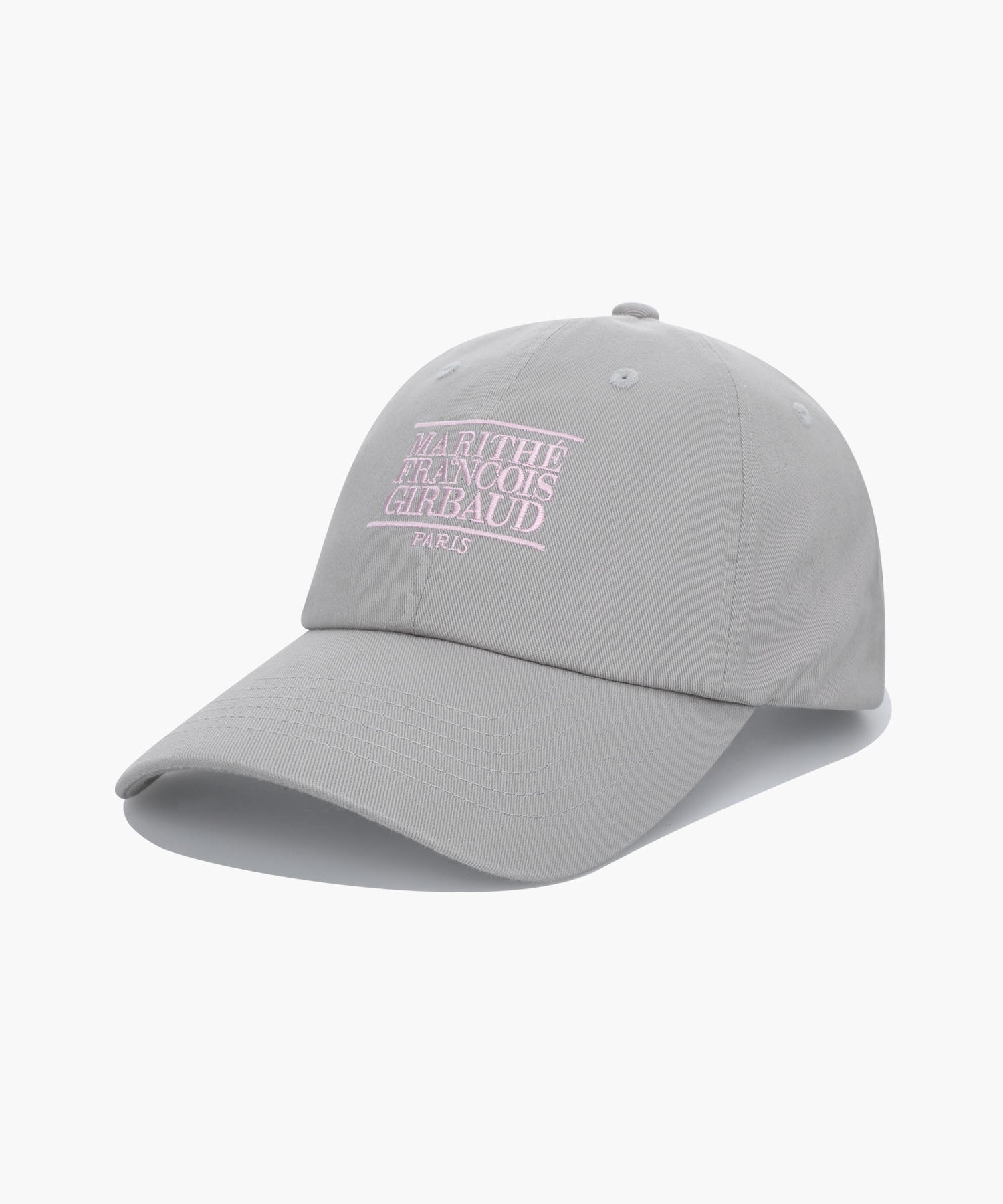 Marithe & Francois Girbaud - Small Classic Logo Cap (Light Gray) product image 1 | TRAB K-Fashion Australia