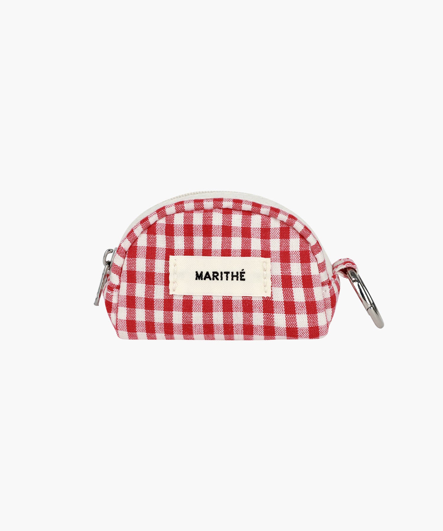 Marithe & Francois Girbaud - Regular Logo Mini Keyring Pouch (Red) product image 1 | TRAB K-Fashion Australia