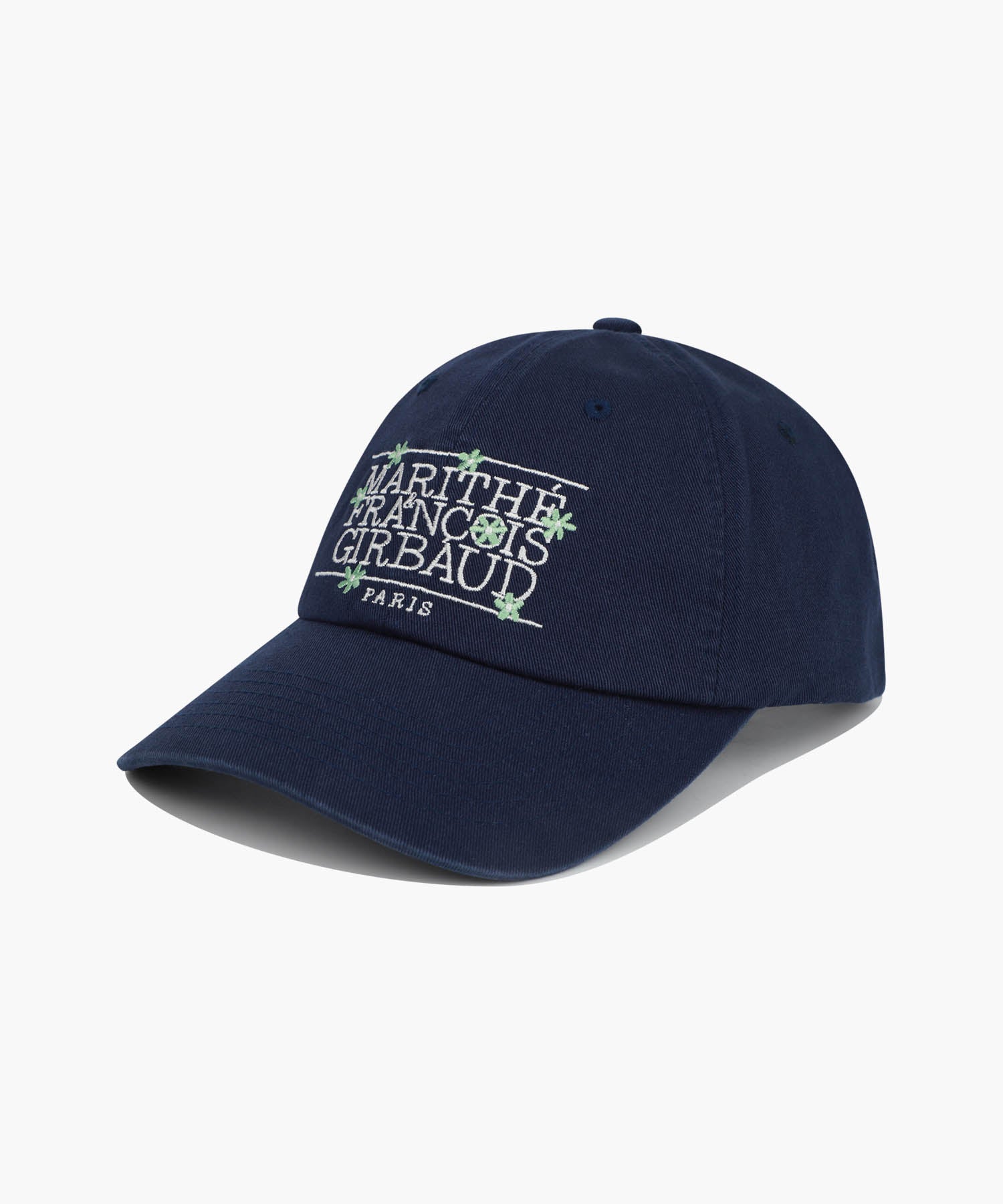 Marithe & Francois Girbaud - Flower Classic Logo Cap (Navy) product image 1 | TRAB K-Fashion Australia