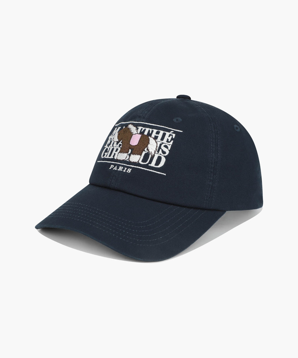 Marithe & Francois Girbaud - Pony Classic Logo Covered Cap (Navy) product image 1 | TRAB K-Fashion Australia