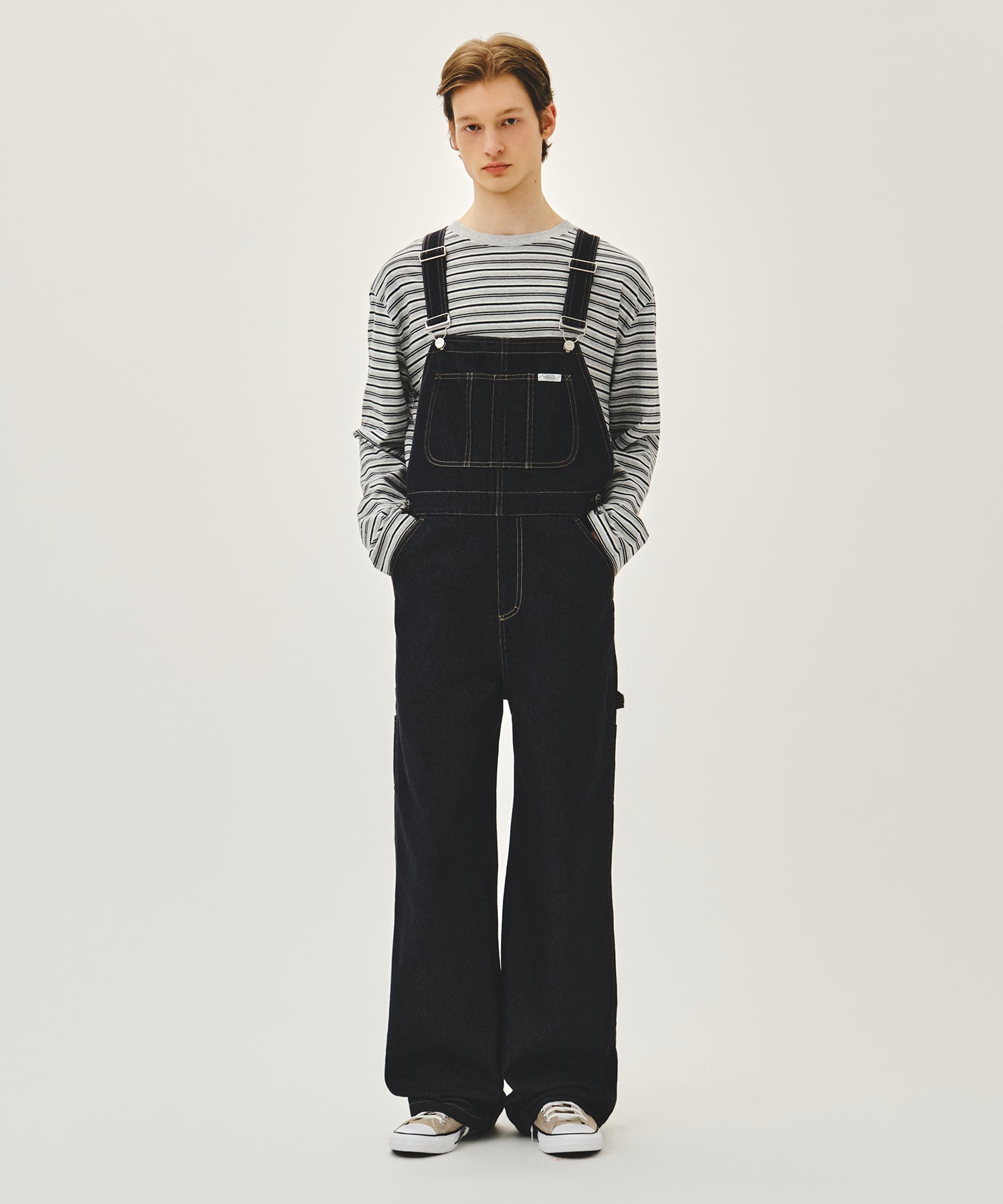 Marithe & Francois Girbaud - Denim Overall Pants (Indigo) product image 1 | TRAB K-Fashion Australia