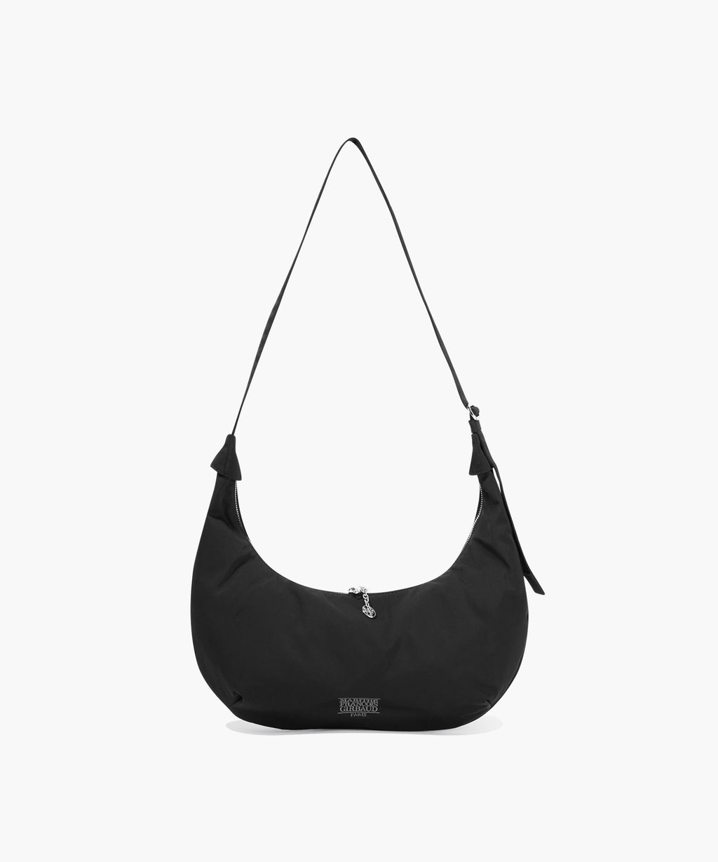 Marithe & Francois Girbaud - Classic Logo Deep Hobo Cross Bag (Black) product image 1 | TRAB K-Fashion Australia