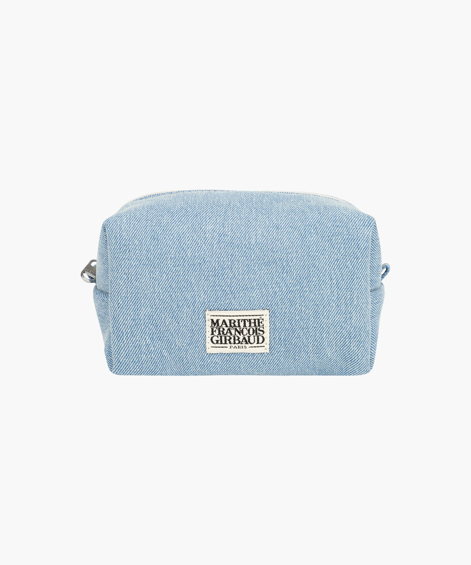 Marithe & Francois Girbaud - Classic Logo Denim Pouch (Light Blue) product image 1 | TRAB K-Fashion Australia