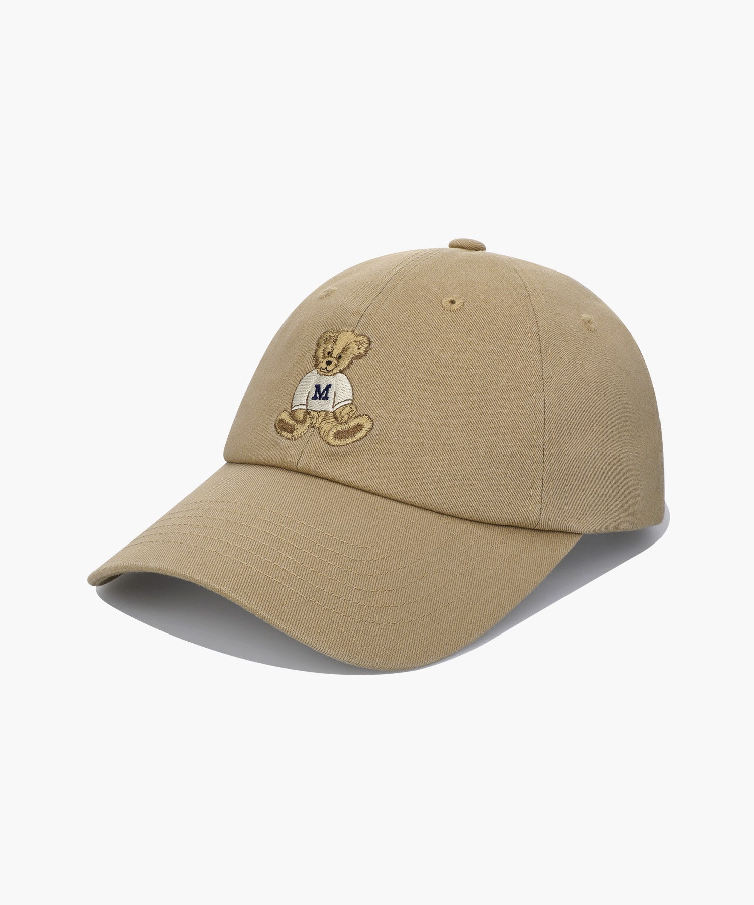 Marithe & Francois Girbaud - Doodle Bear Cap (Dark Beige) product image 1 | TRAB K-Fashion Australia