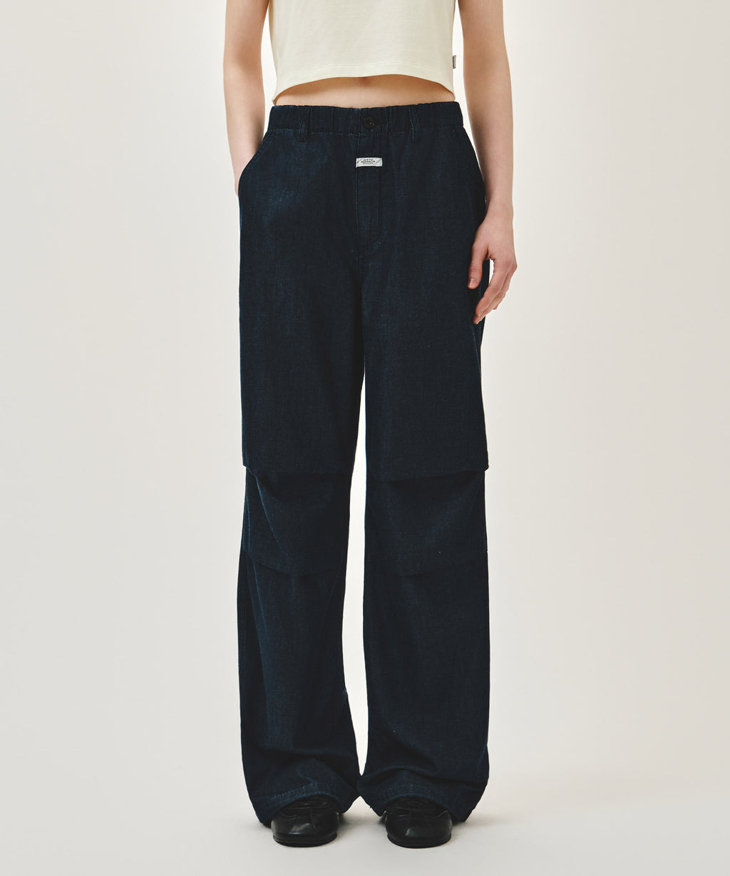 Marithe & Francois Girbaud - Summer Wide Fit Denim Pants (Indigo) product image 1 | TRAB K-Fashion Australia