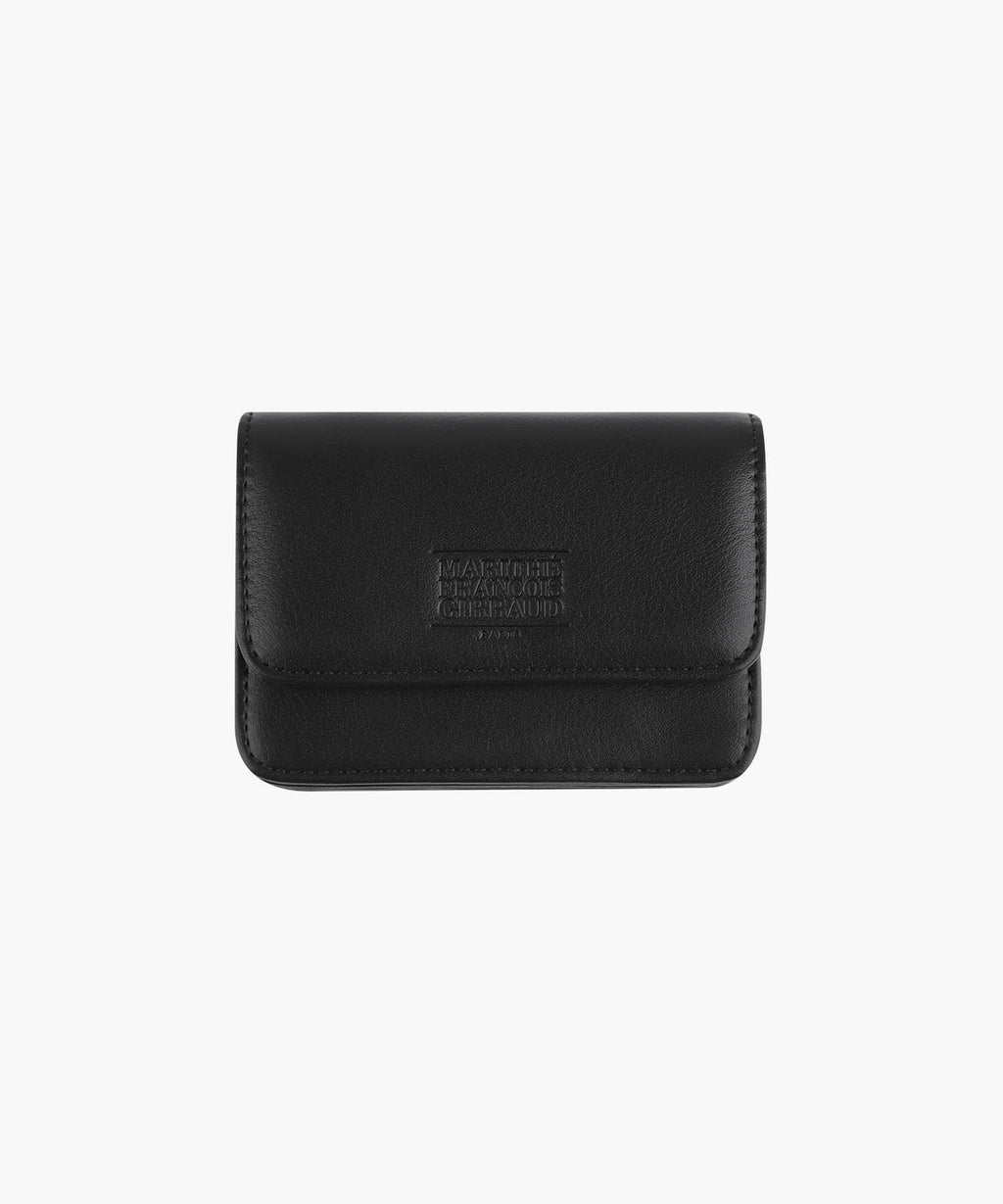 Marithe & Francois Girbaud - Classic Logo Flap Wallet (Black) product image 1 | TRAB K-Fashion Australia