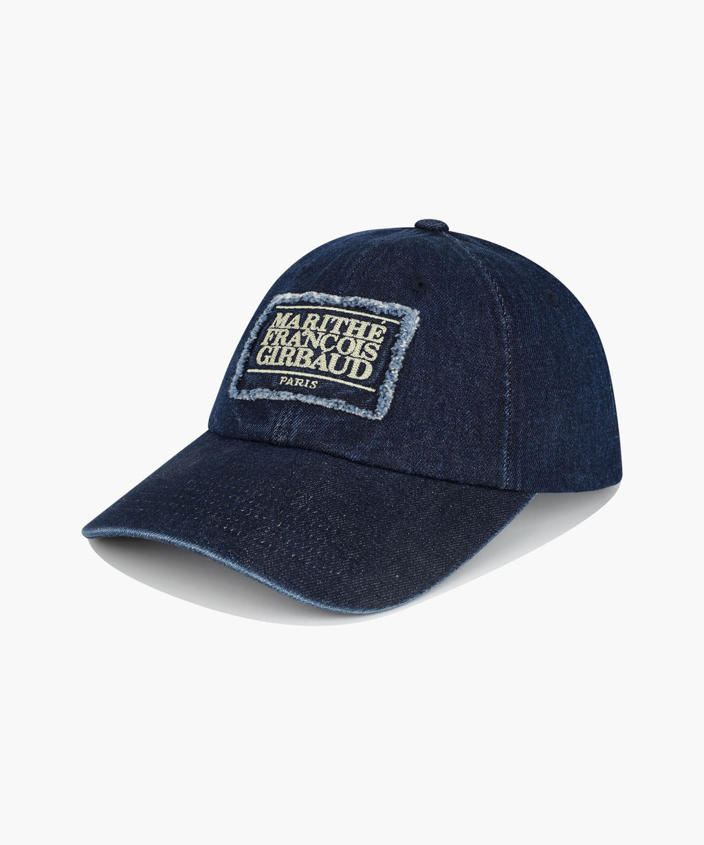 Marithe & Francois Girbaud - Pigment Small Classic Logo Cap (Dark Blue) product image 1 | TRAB K-Fashion Australia