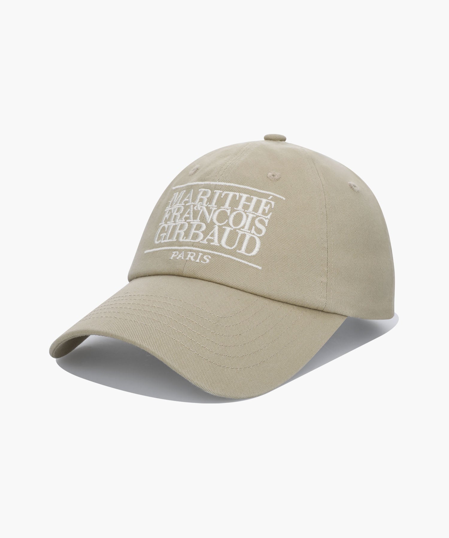 Marithe & Francois Girbaud - Classic Logo Cap (Beige) product image 1 | TRAB K-Fashion Australia