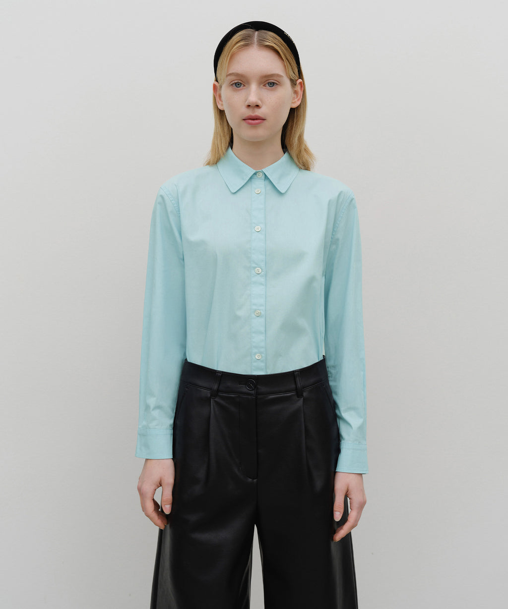 Marithe & Francois Girbaud - Crispy Shirt (Sky Blue) product image 1 | TRAB K-Fashion Australia