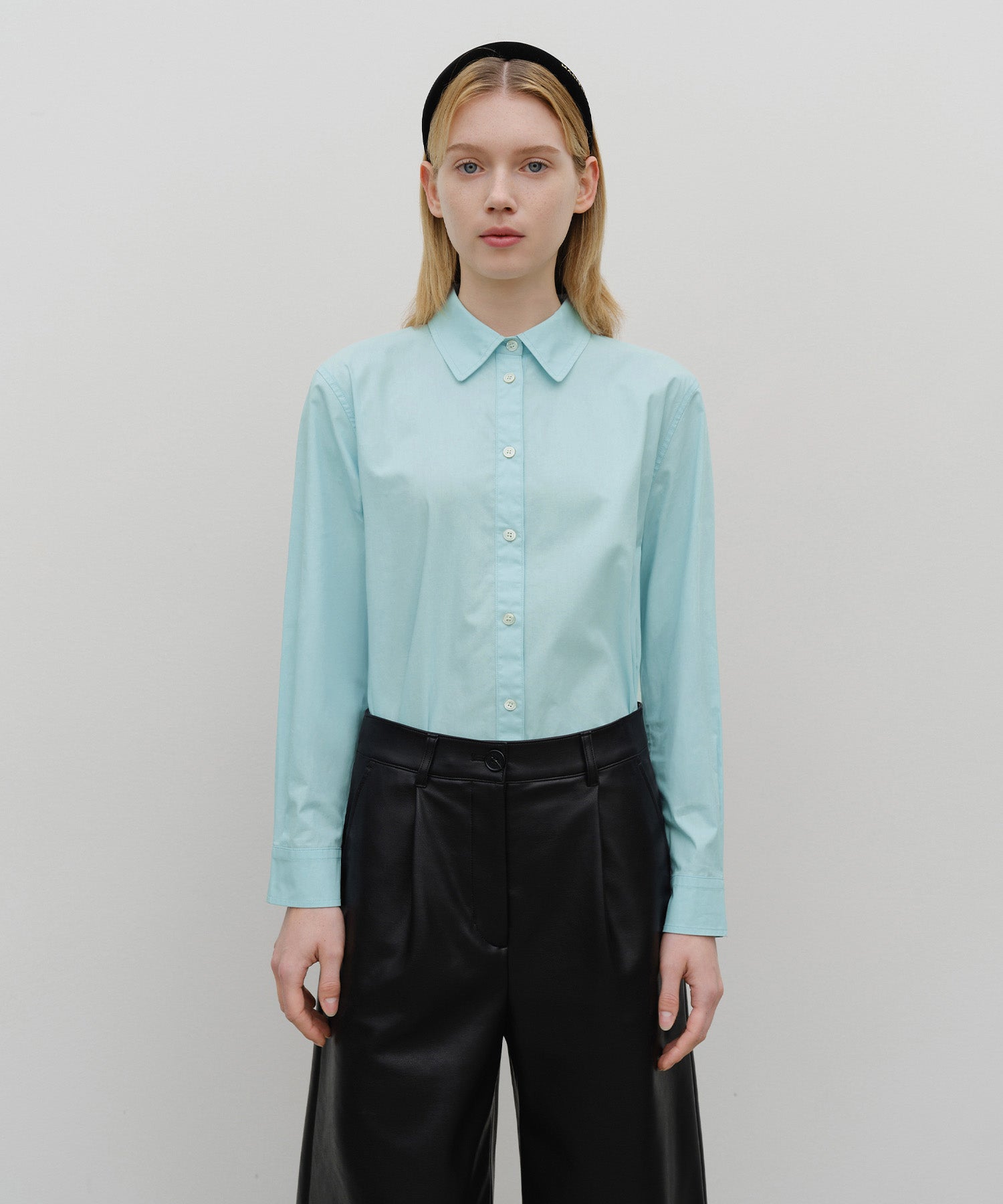 Marithe & Francois Girbaud - Crispy Shirt (Sky Blue) product image 1 | TRAB K-Fashion Australia