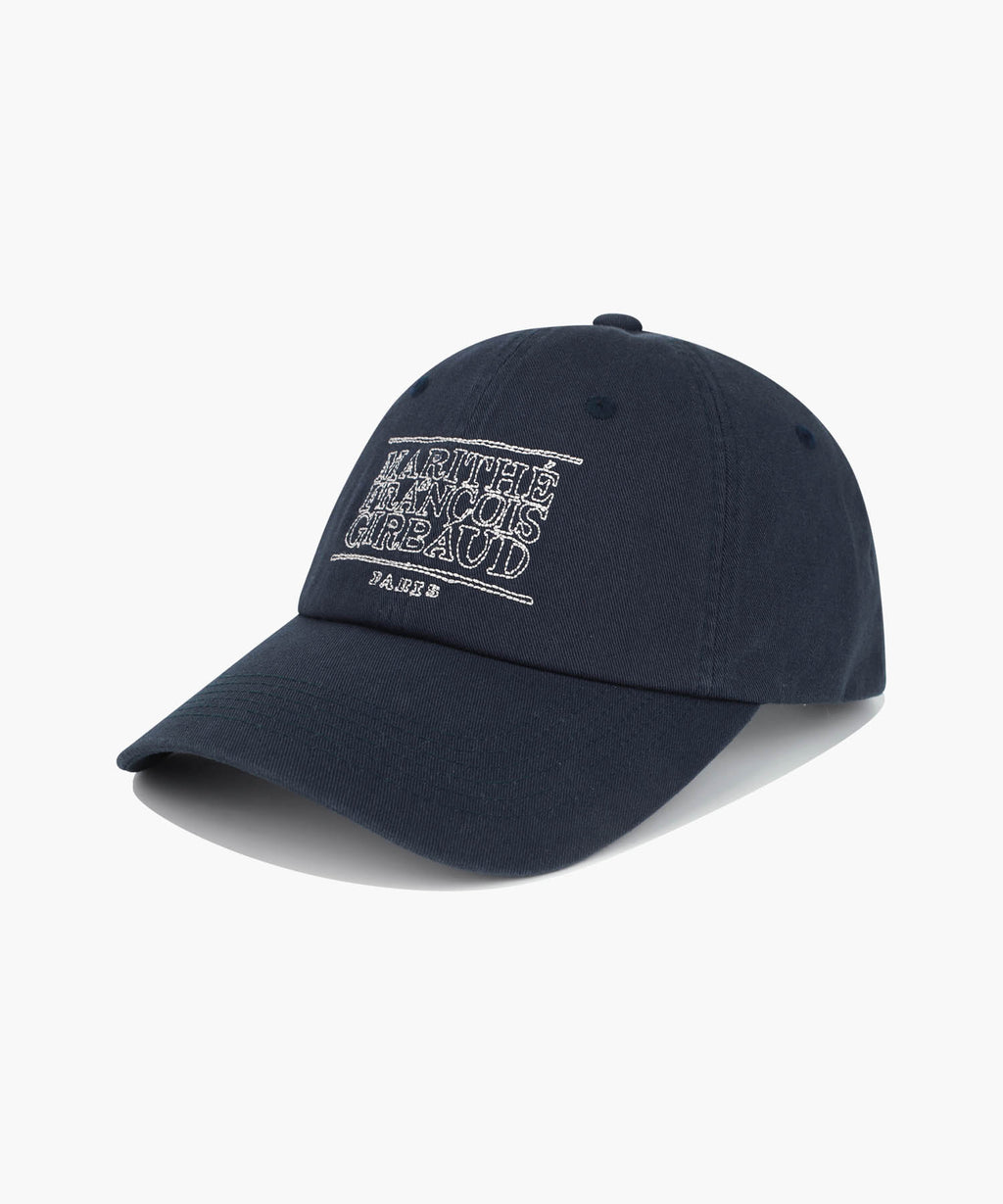 Marithe & Francois Girbaud - Doodle Classic Logo Covered Cap (Navy) product image 1 | TRAB K-Fashion Australia