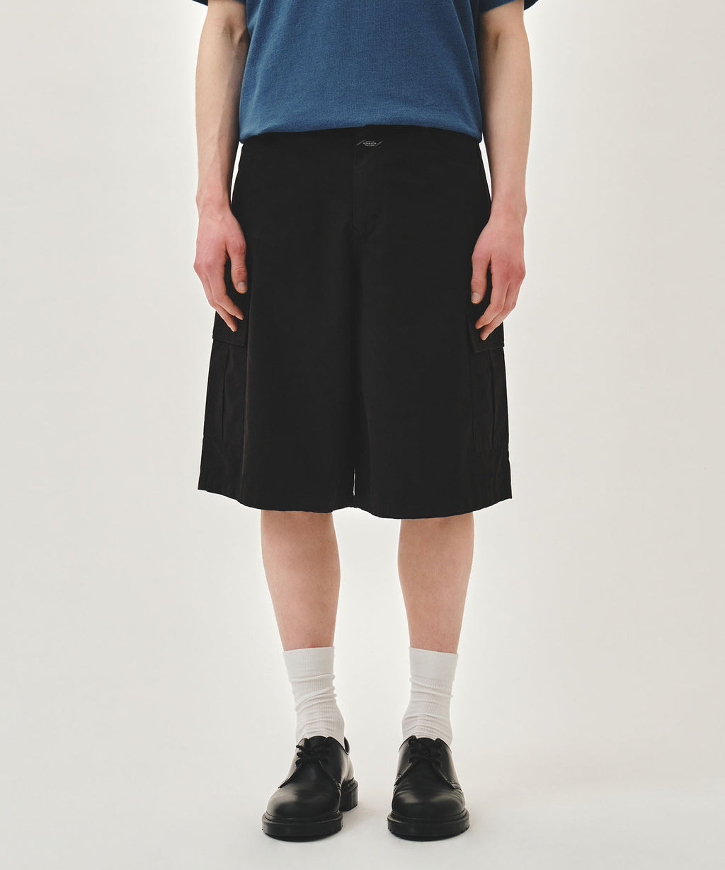 Marithe & Francois Girbaud - Cargo Half Pants (Black) product image 1 | TRAB K-Fashion Australia