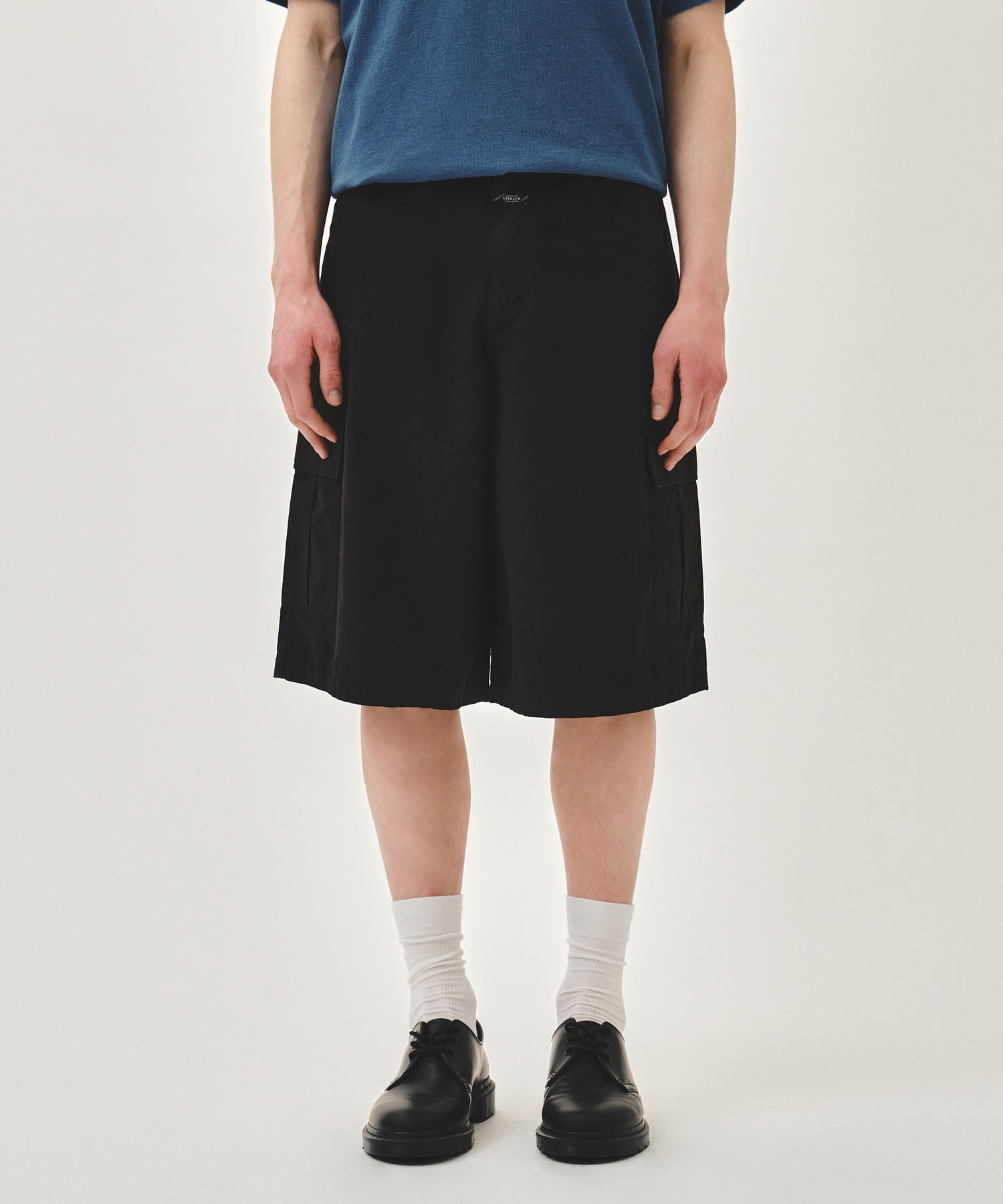 Marithe & Francois Girbaud - Cargo Half Pants (Black) product image 1 | TRAB K-Fashion Australia