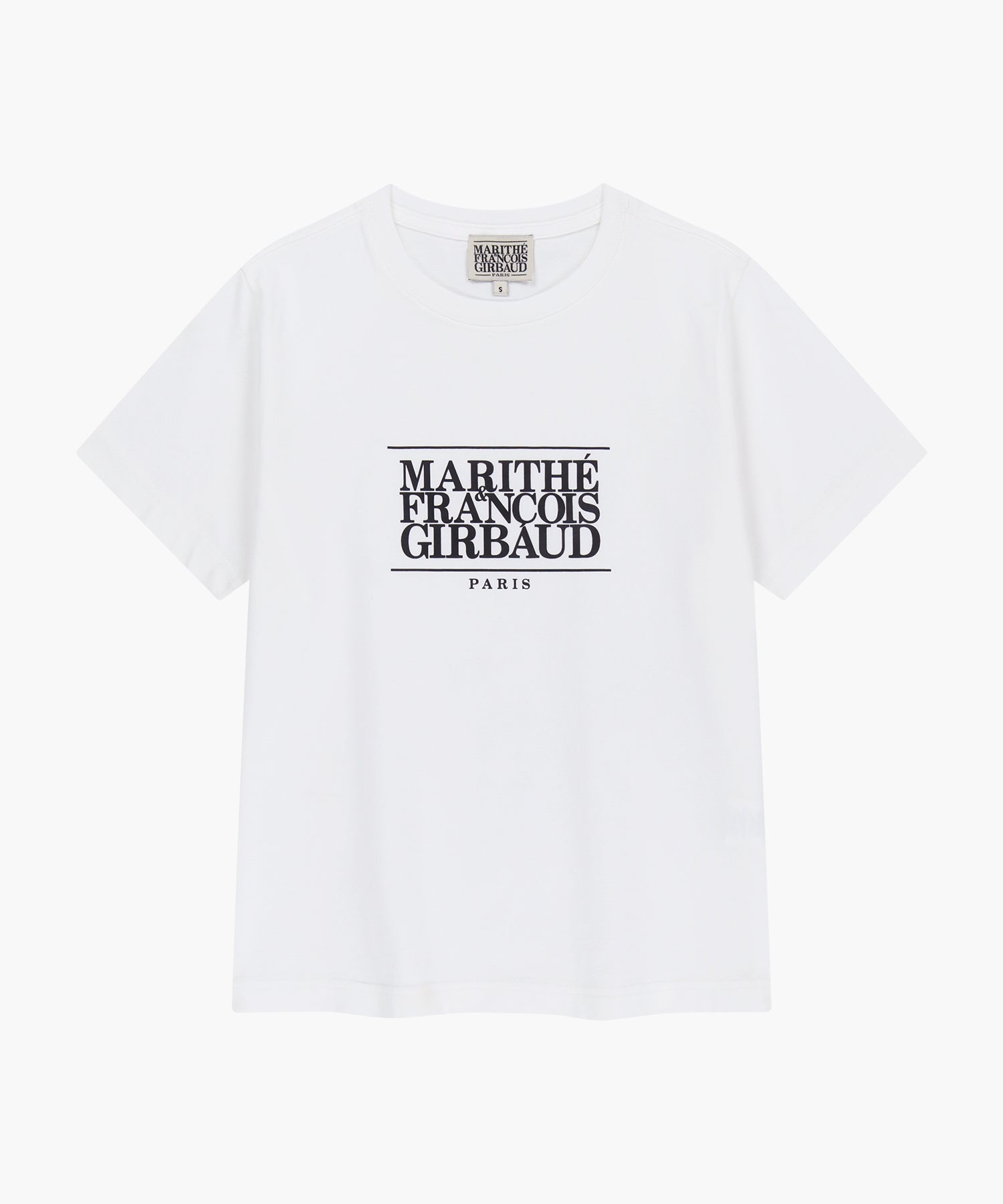 Marithe & Francois Girbaud - Classic Logo Tee (White) product image 1 | TRAB K-Fashion Australia