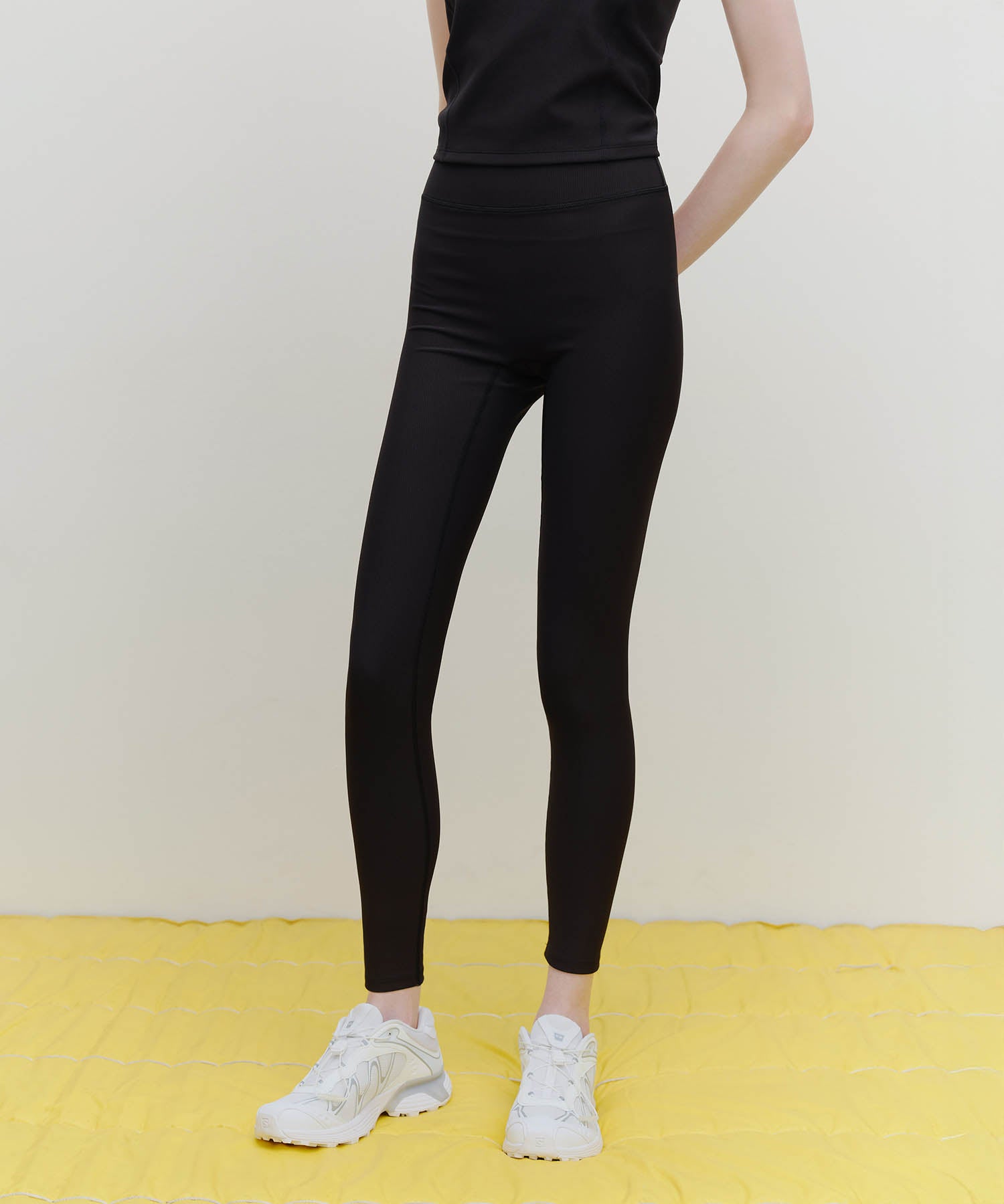 Marithe & Francois Girbaud - Marithe Sport W Classic Logo Leggings (Black) product image 1 | TRAB K-Fashion Australia