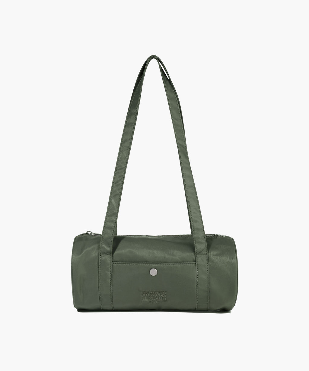 Marithe & Francois Girbaud - Classic Logo Mini Duffle Bag (Gray Khaki) product image 1 | TRAB K-Fashion Australia