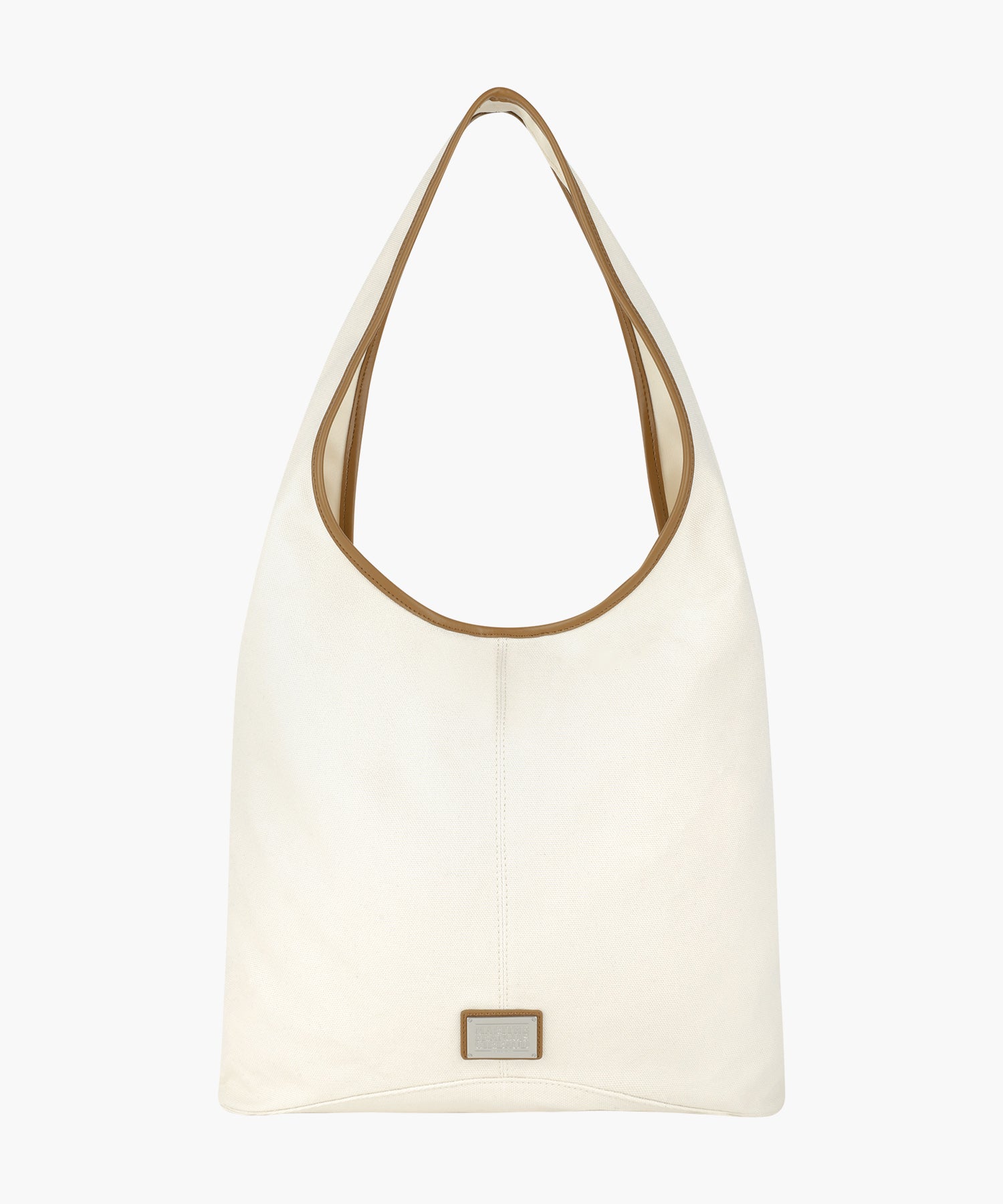 Marithe & Francois Girbaud - Classic Logo One Shoulder Bucket Bag (Natural) product image 2 | TRAB K-Fashion Australia