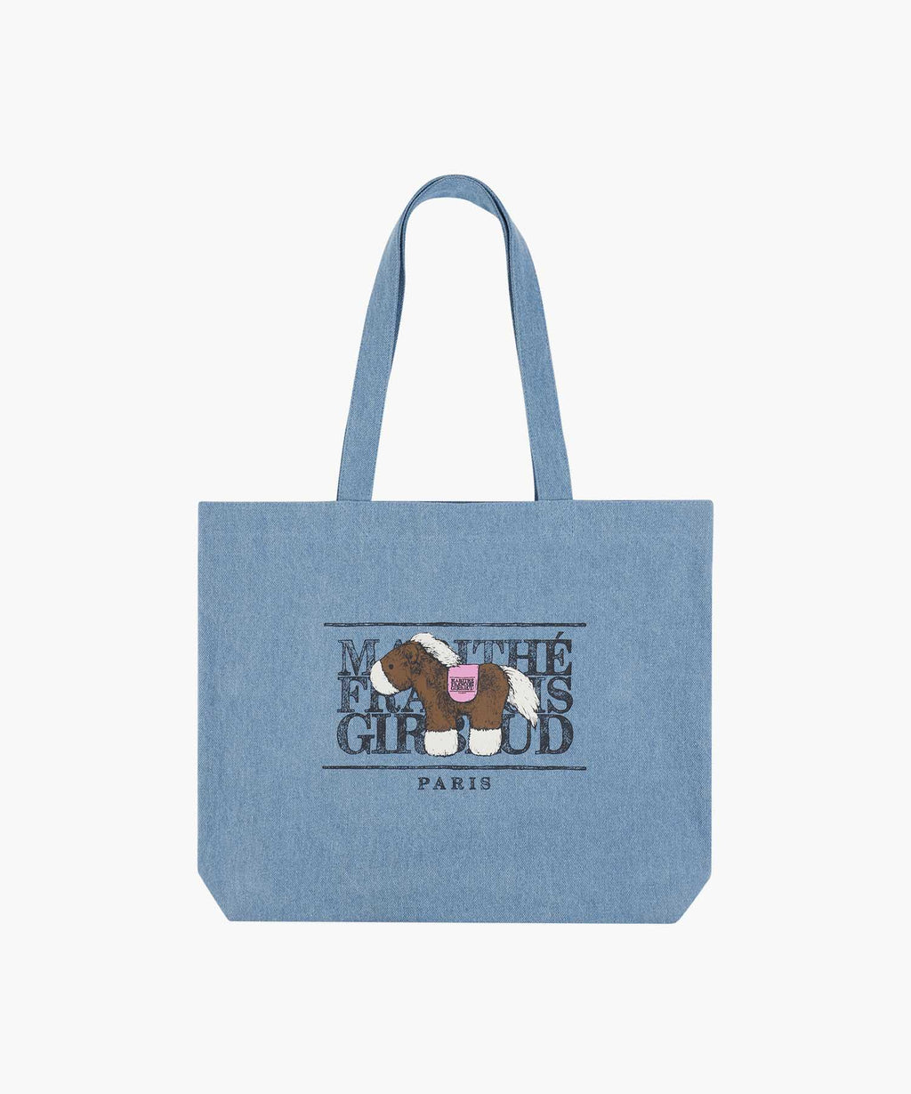 Marithe & Francois Girbaud - Pony Classic Logo Eco Bag (Sky Blue) product image 1 | TRAB K-Fashion Australia