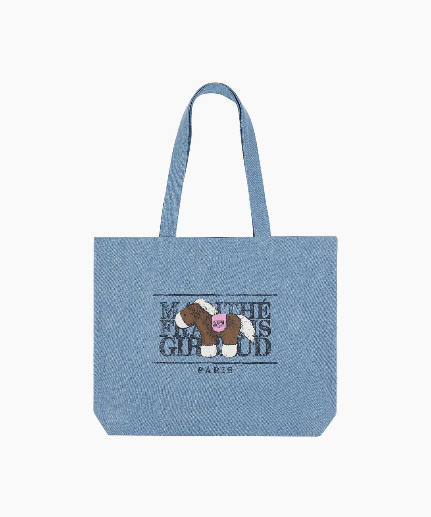 Marithe & Francois Girbaud - Pony Classic Logo Eco Bag (Sky Blue) product image 1 | TRAB K-Fashion Australia