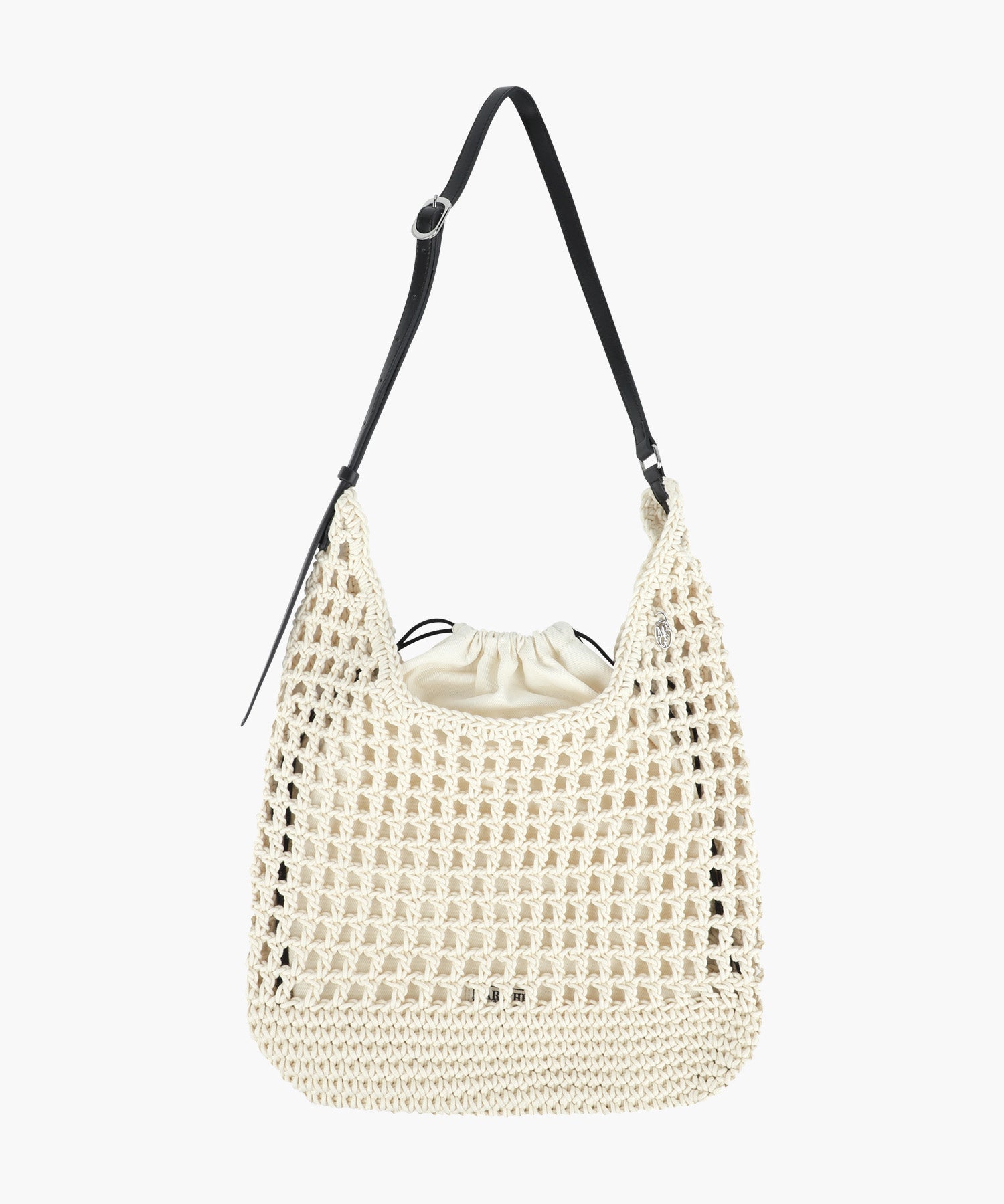 Marithe & Francois Girbaud - Macrame Hobo Bag (Ivory) product image 1 | TRAB K-Fashion Australia