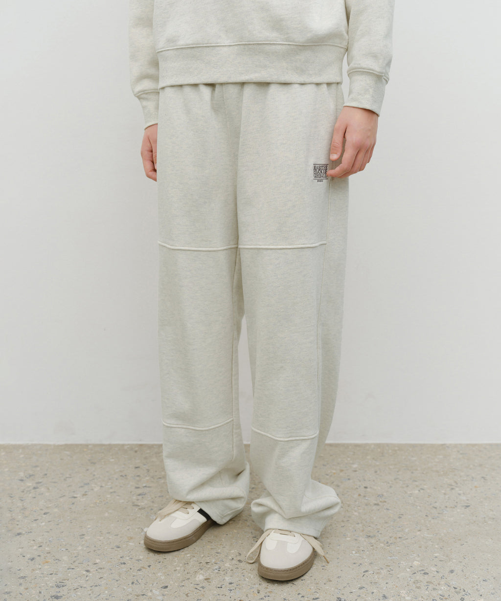 Marithe & Francois Girbaud - Classic Logo Sweat Pants (Oatmeal) product image 7 | TRAB K-Fashion Australia