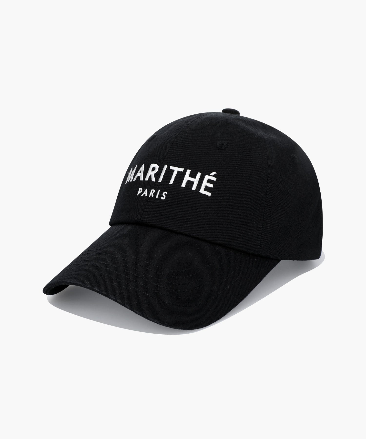 Marithe & Francois Girbaud - Regular Logo Covered Cap (Black) product image 1 | TRAB K-Fashion Australia