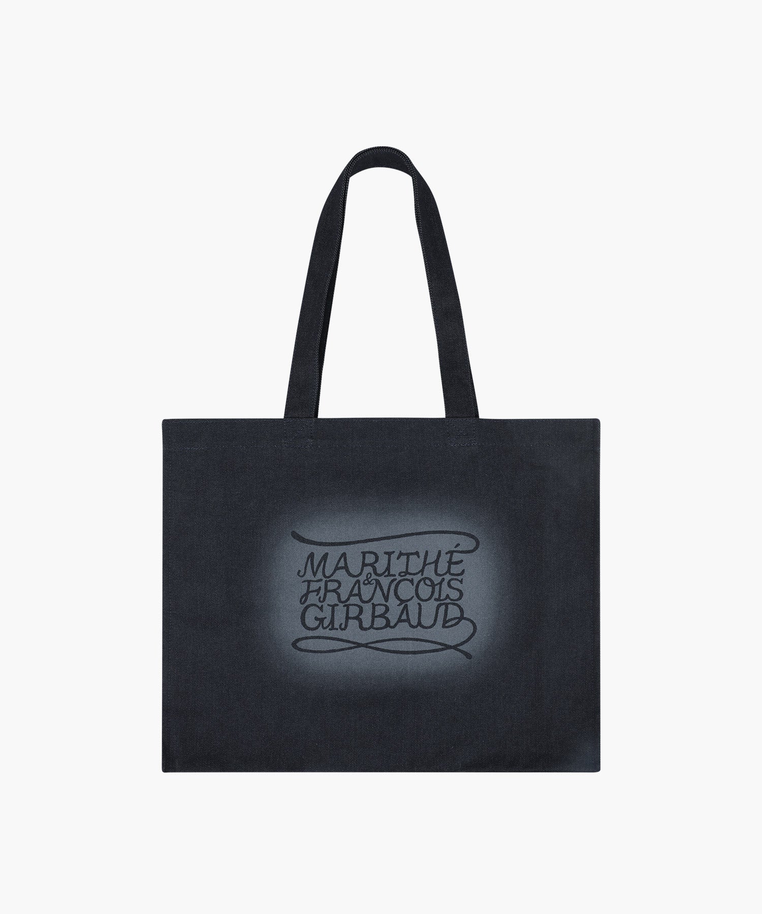 Marithe & Francois Girbaud - Drawing Classic Logo Denim Eco Bag (Dark Blue) product image 1 | TRAB K-Fashion Australia