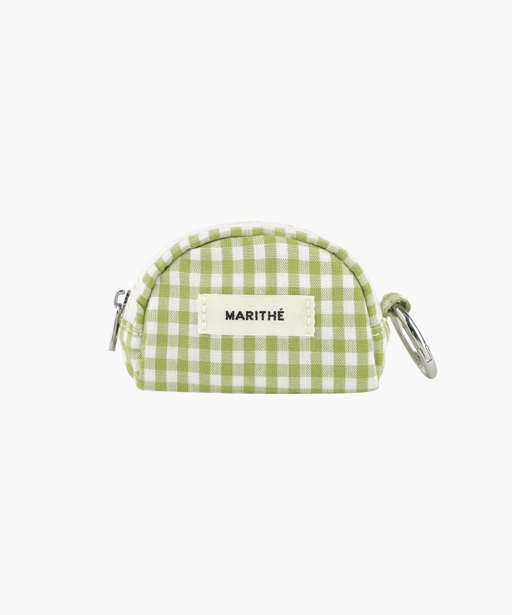 Marithe & Francois Girbaud - Regular Logo Mini Keyring Pouch (Light Green) product image 1 | TRAB K-Fashion Australia