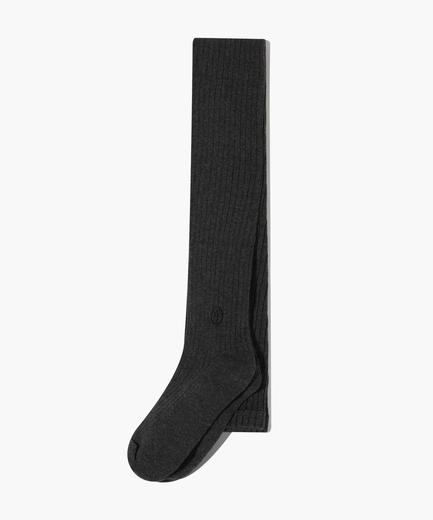Marithe & Francois Girbaud - Circle Logo Tights (Charcoal) product image 1 | TRAB K-Fashion Australia