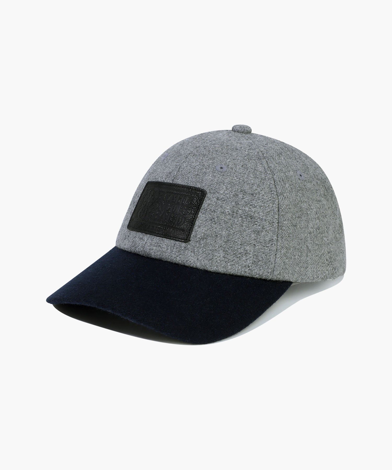 Marithe & Francois Girbaud - Classic Logo Color Block Wool Cap (Navy) product image 1 | TRAB K-Fashion Australia