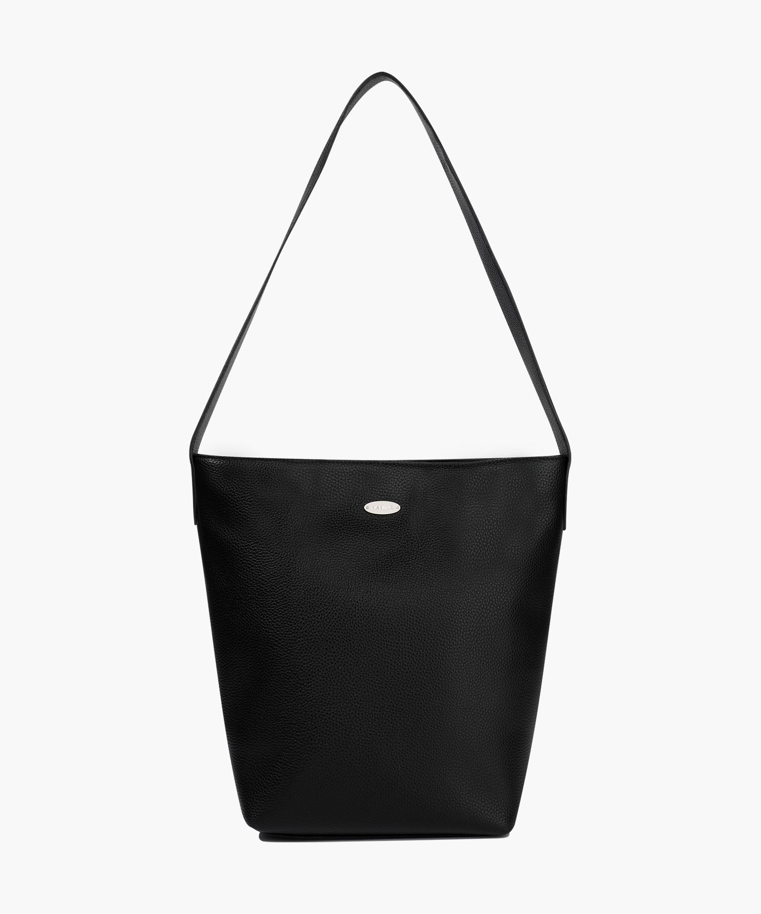 Marithe & Francois Girbaud - Regular Logo Bucket Bag (Black) product image 1 | TRAB K-Fashion Australia