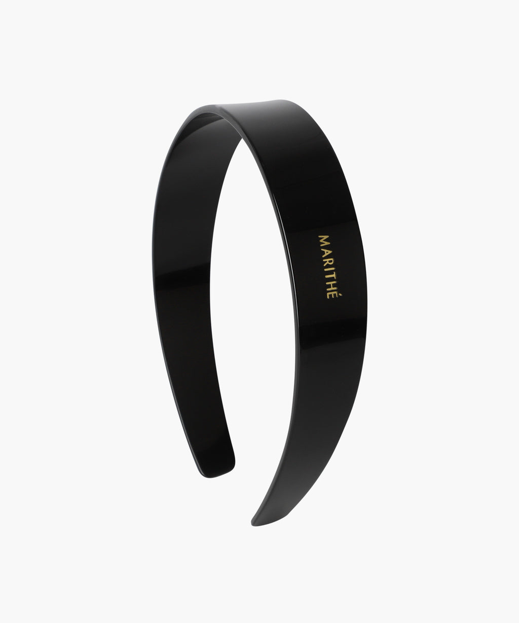 Marithe & Francois Girbaud - Regular Logo Hairband (Black) product image 2 | TRAB K-Fashion Australia