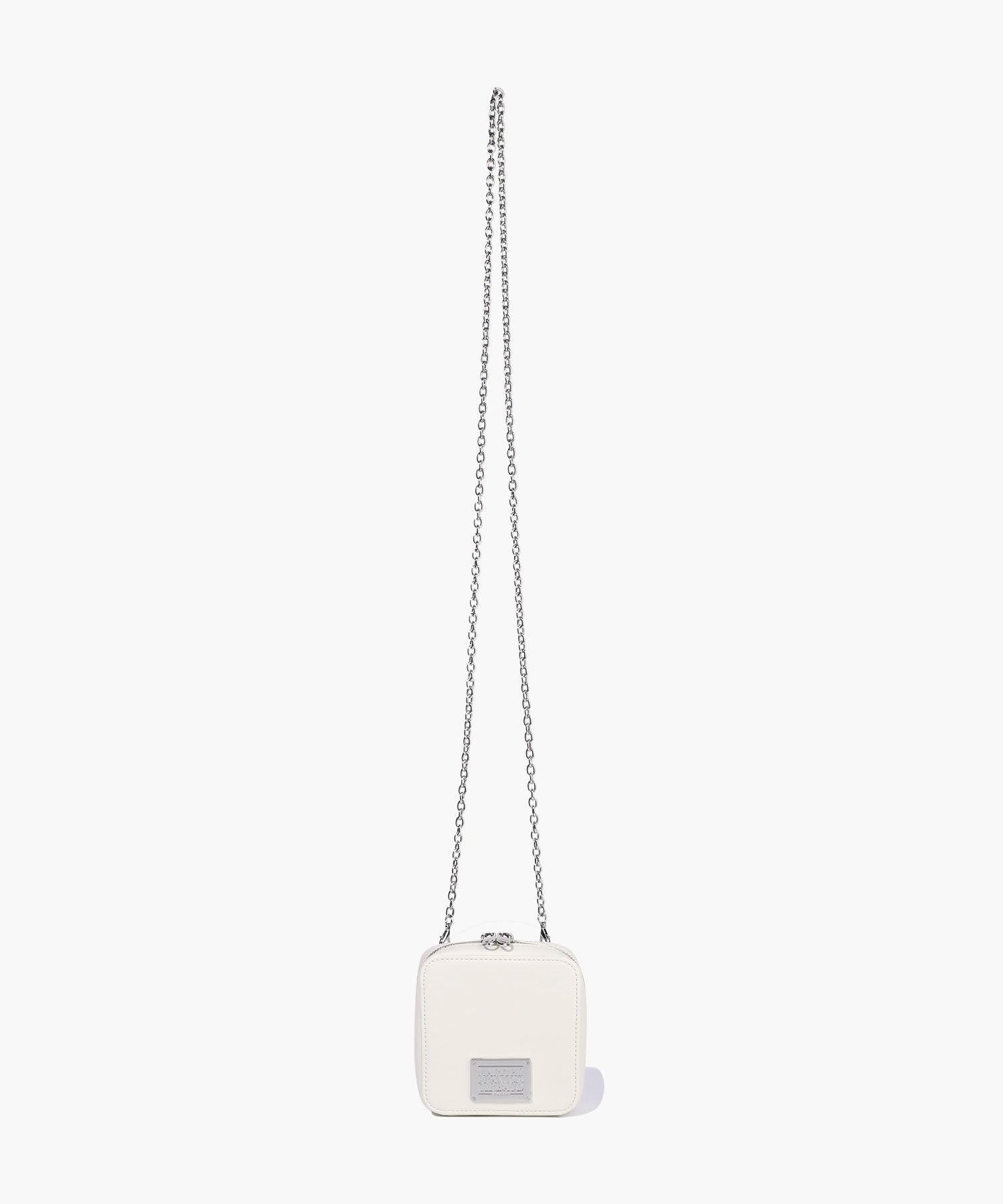 Marithe & Francois Girbaud - Classic Logo Chain Zip Wallet (Ivory) product image 1 | TRAB K-Fashion Australia