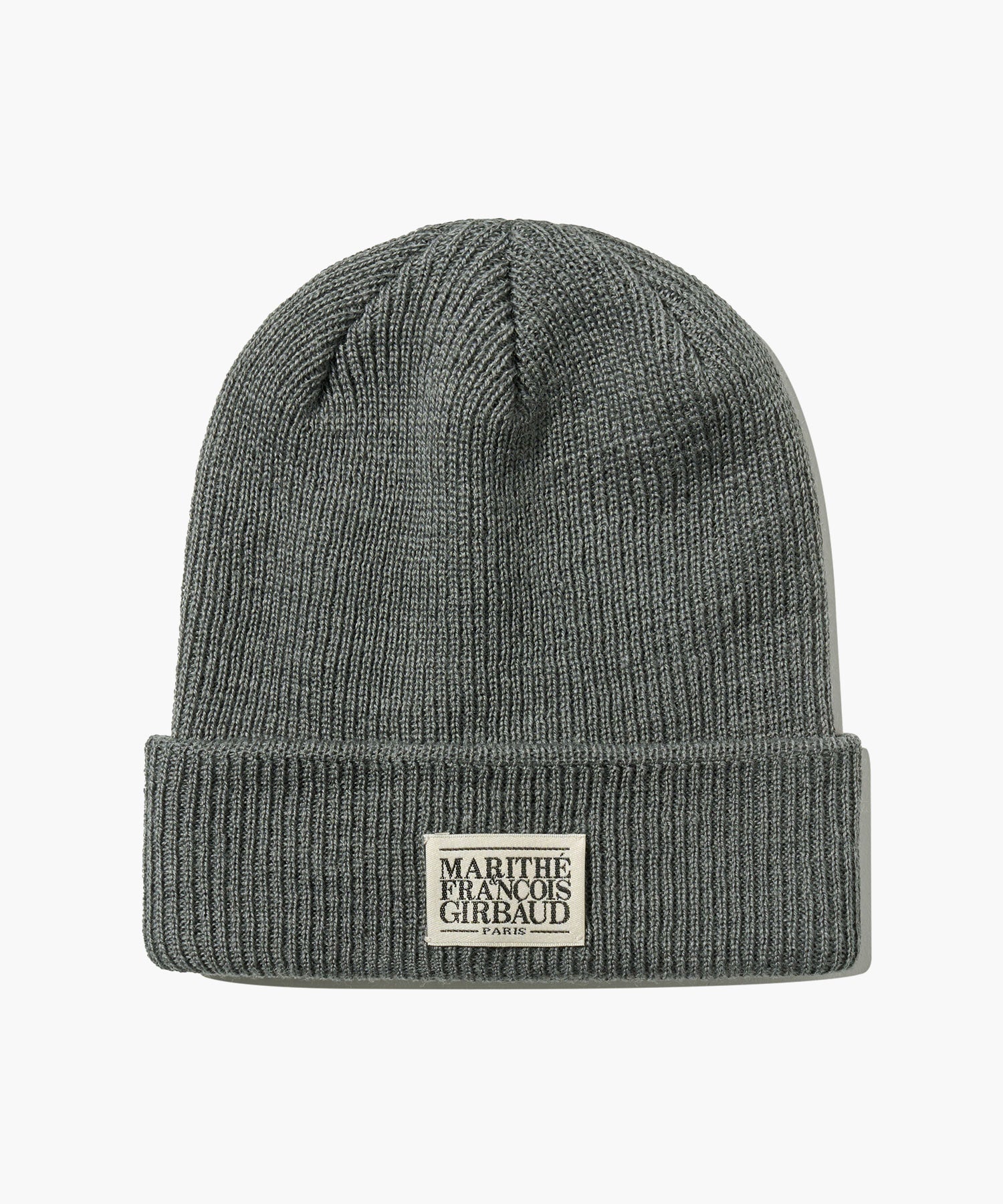 Marithe & Francois Girbaud - Classic Logo Beanie (Gray) product image 1 | TRAB K-Fashion Australia