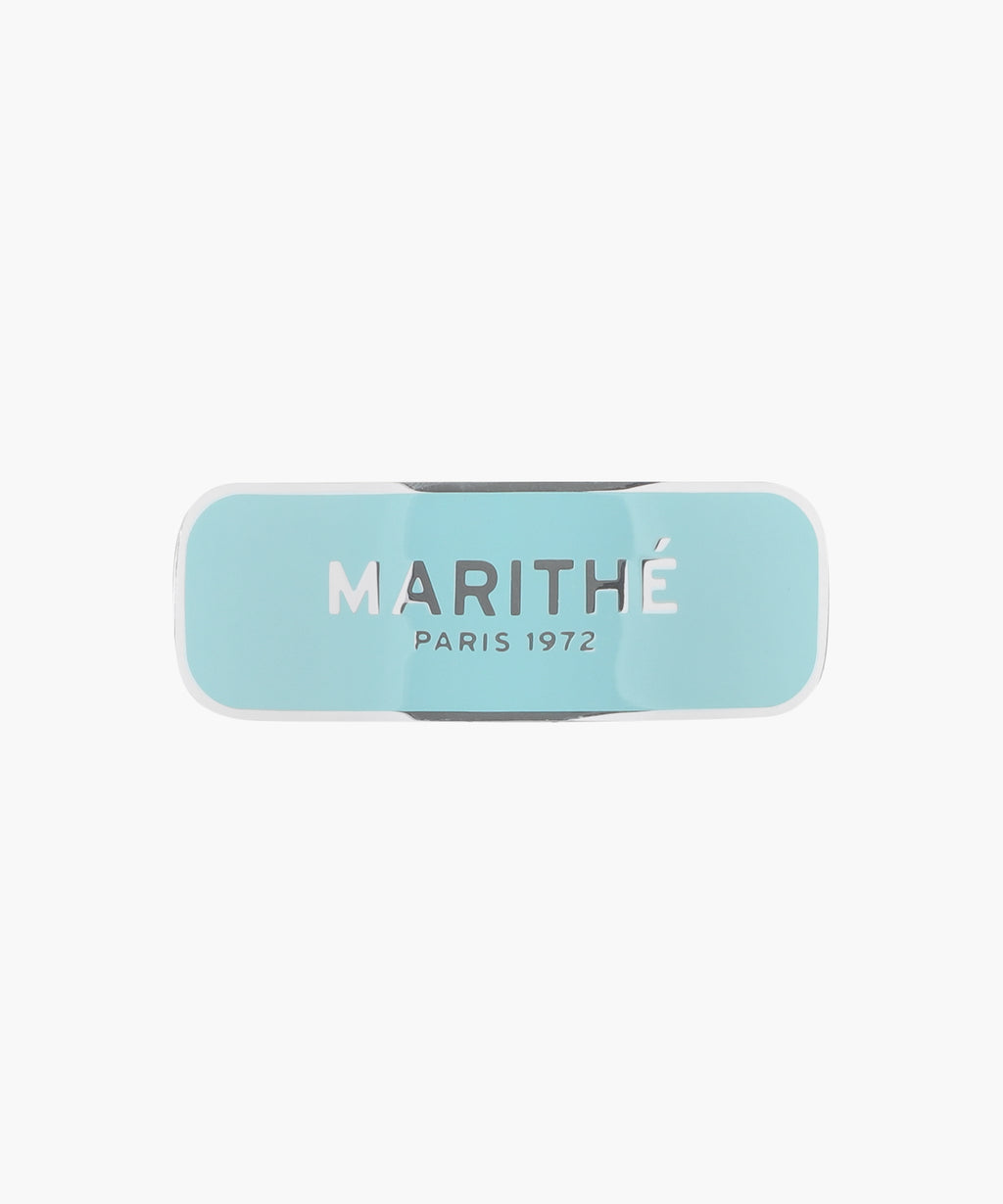 Marithe & Francois Girbaud - Regular Logo Enamel Hair Pin (Sky Blue) product image 3 | TRAB K-Fashion Australia