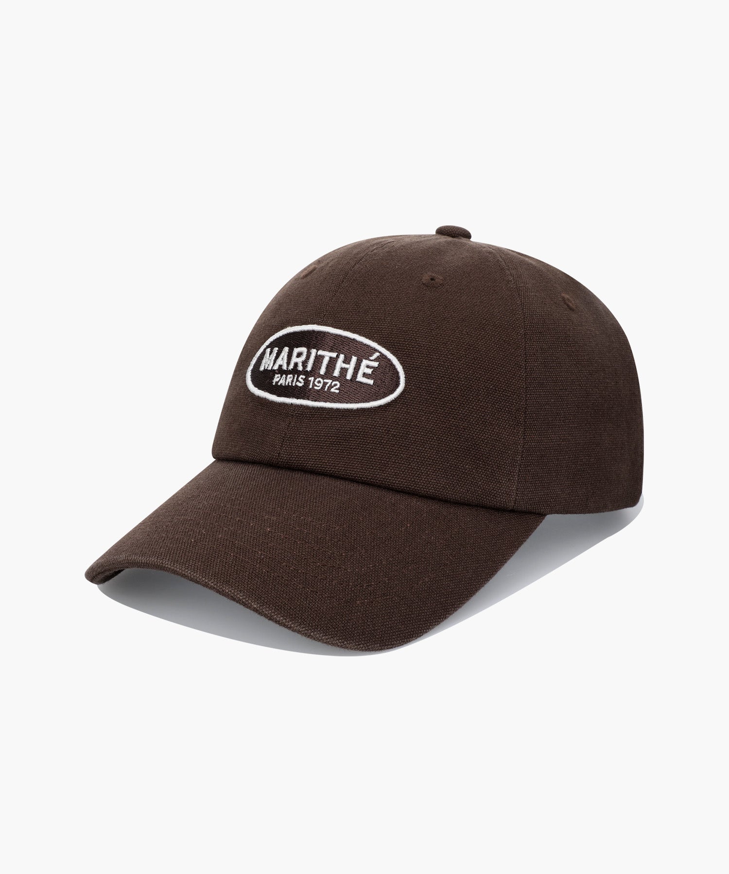 Marithe & Francois Girbaud - Oval Regular Logo Cap (Brown) product image 1 | TRAB K-Fashion Australia
