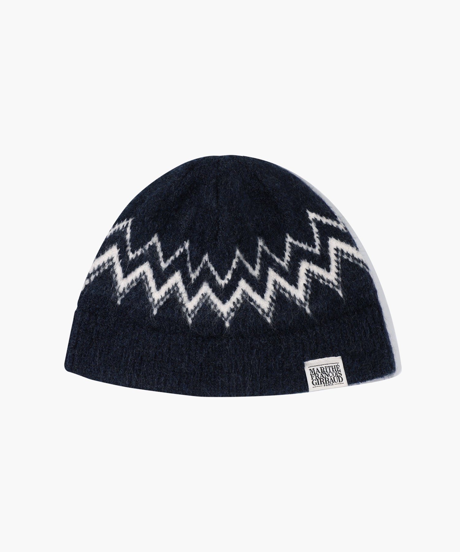 Marithe & Francois Girbaud - Fairisle Beanie (Navy) product image 1 | TRAB K-Fashion Australia