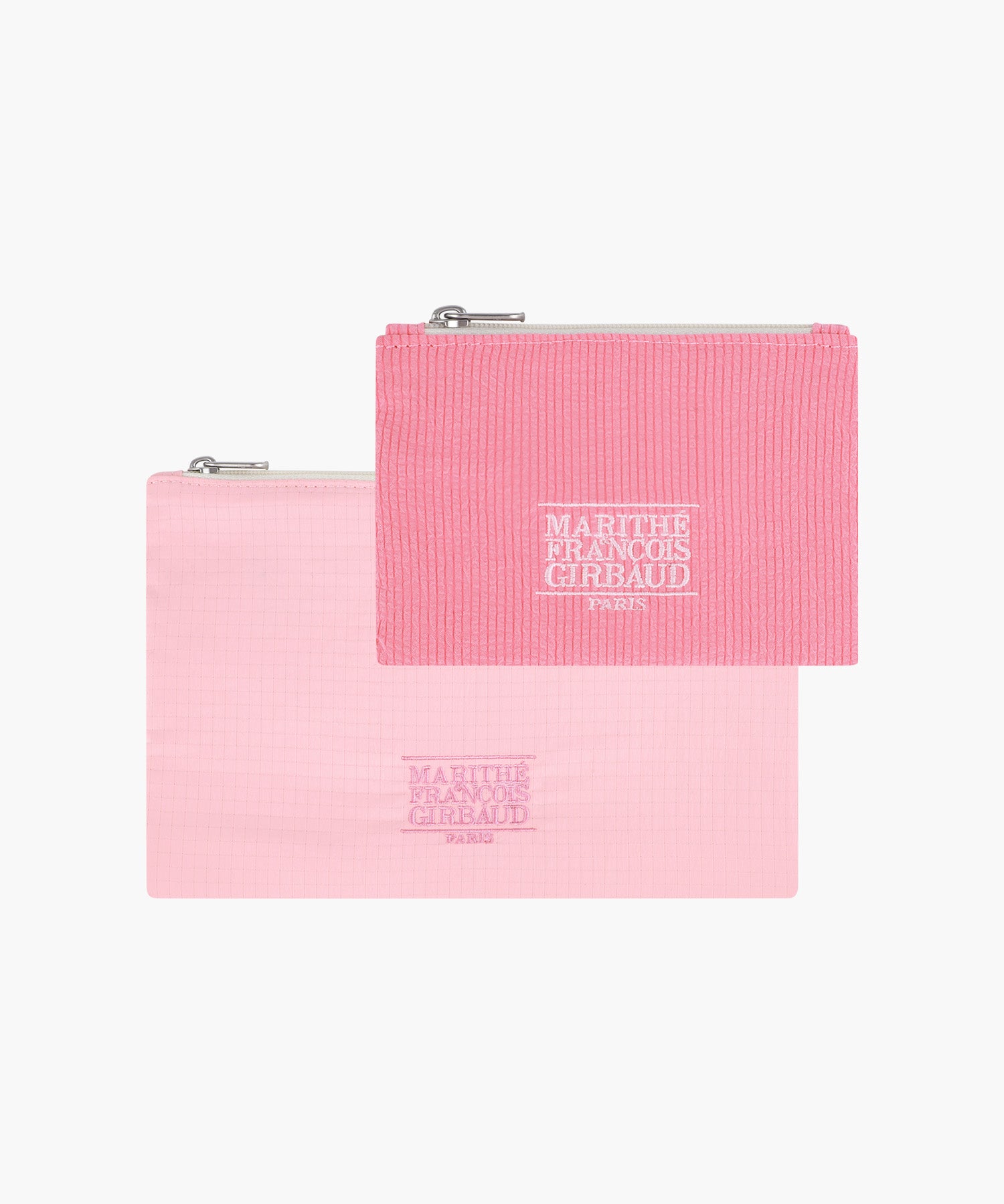 Marithe & Francois Girbaud - Classic Logo Pouch 2pack (Pink) product image 1 | TRAB K-Fashion Australia