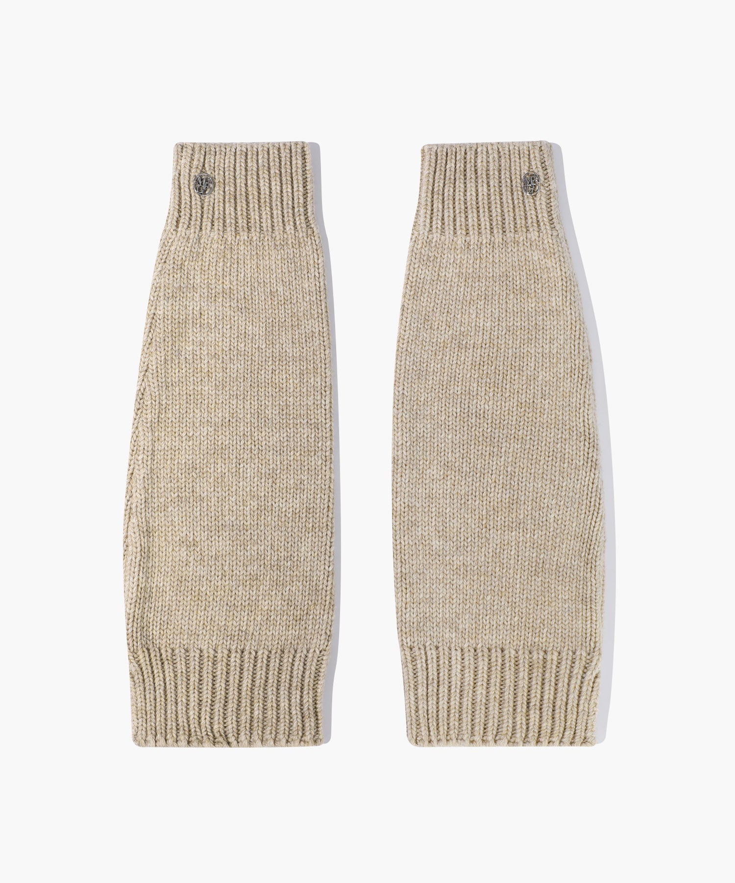Marithe & Francois Girbaud - Knit Leg Warmer (Beige) product image 1 | TRAB K-Fashion Australia