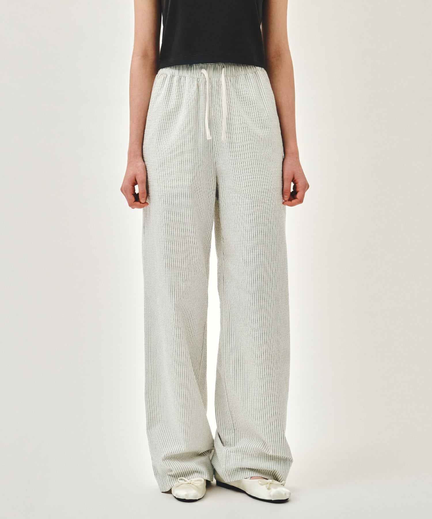 Marithe & Francois Girbaud - Marine Easy Pants (Stripe) product image 4 | TRAB K-Fashion Australia