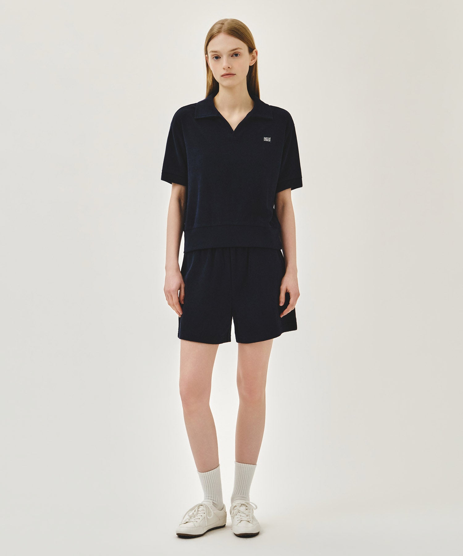 Marithe & Francois Girbaud - Terry Set-up (Navy) product image 1 | TRAB K-Fashion Australia