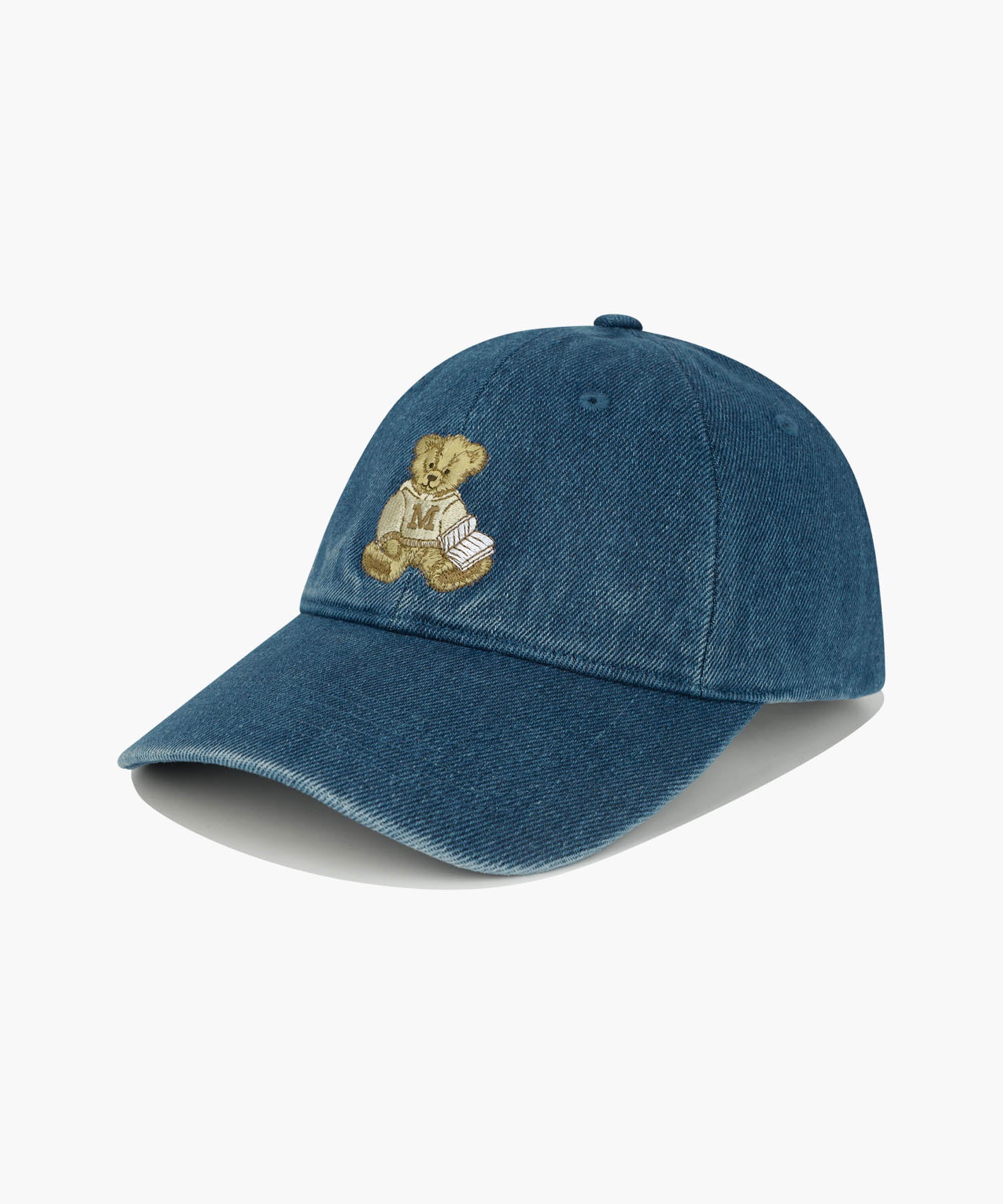 Marithe & Francois Girbaud - Reading Club Doodle Bear Cap (Blue) product image 1 | TRAB K-Fashion Australia