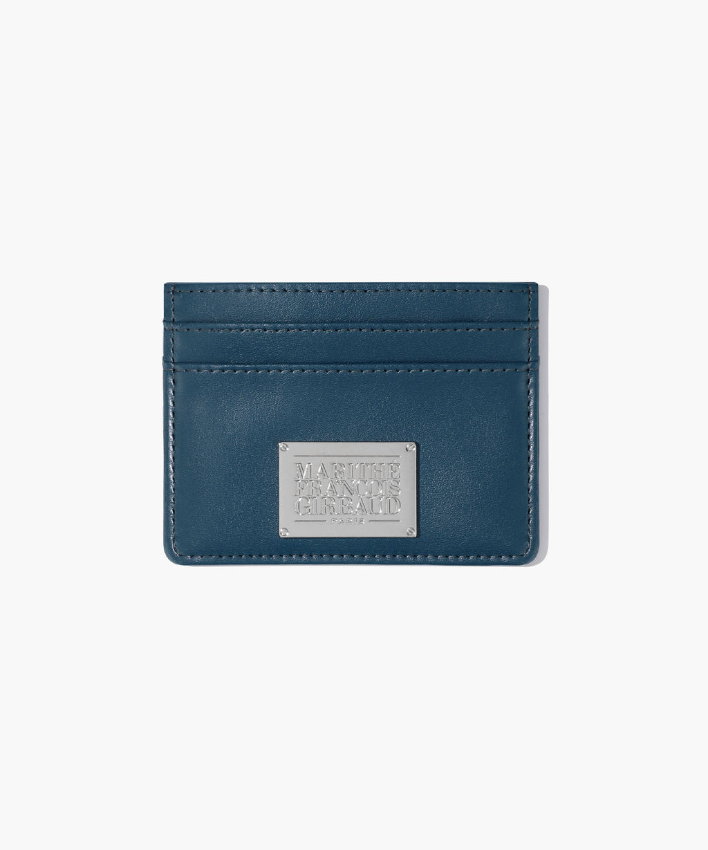 Marithe & Francois Girbaud - Classic Logo Card Wallet (Blue) product image 1 | TRAB K-Fashion Australia