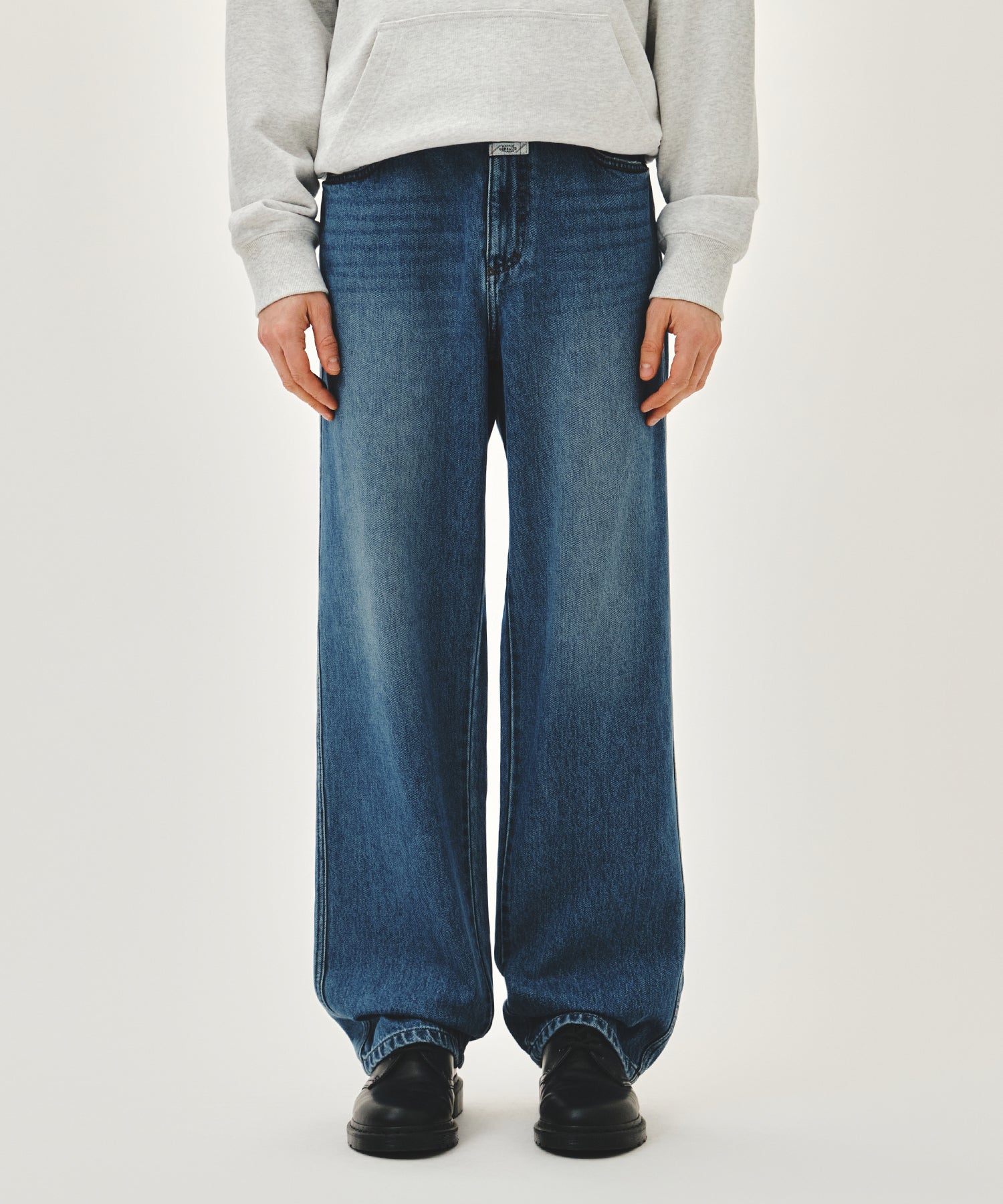 Marithe & Francois Girbaud - New M High Straight Denim Pants (Blue) product image 1 | TRAB K-Fashion Australia